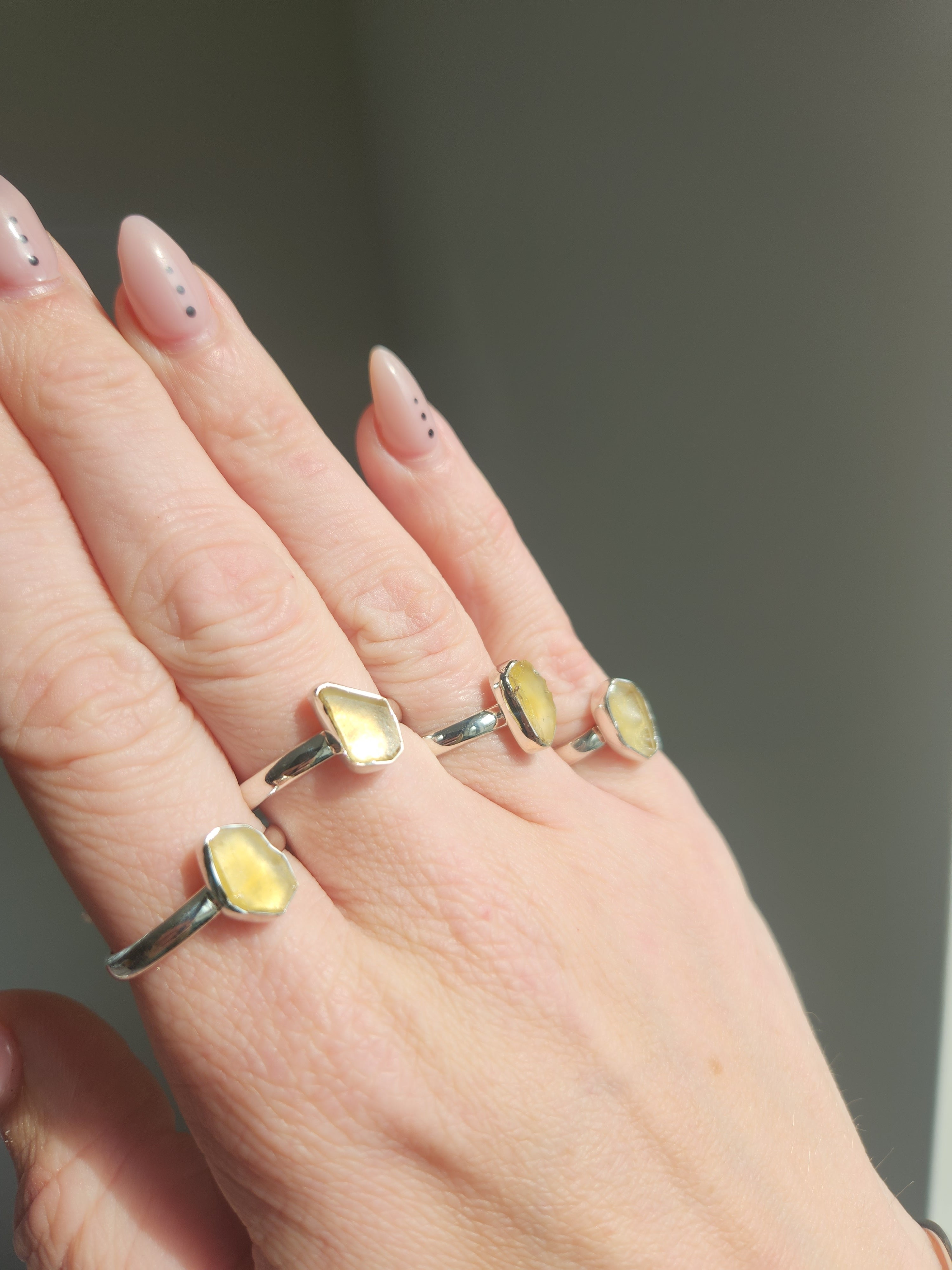 Libyan Desert Glass Ring | Select your piece