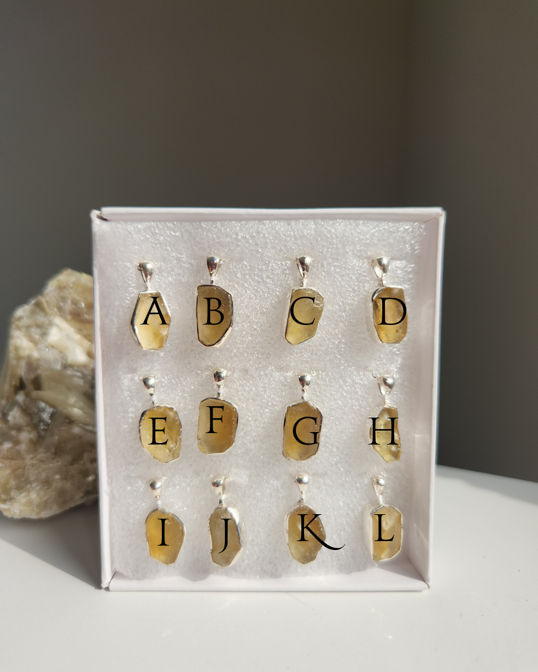 Libyan Desert Glass Necklace | Select your piece
