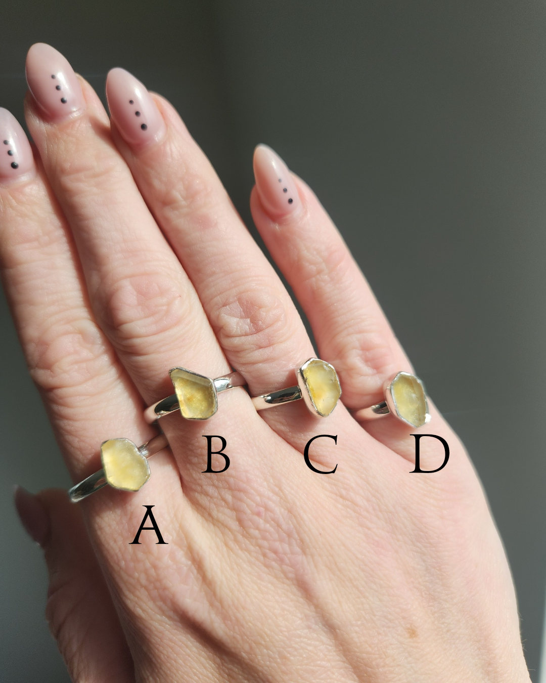 Libyan Desert Glass Ring | Select your piece