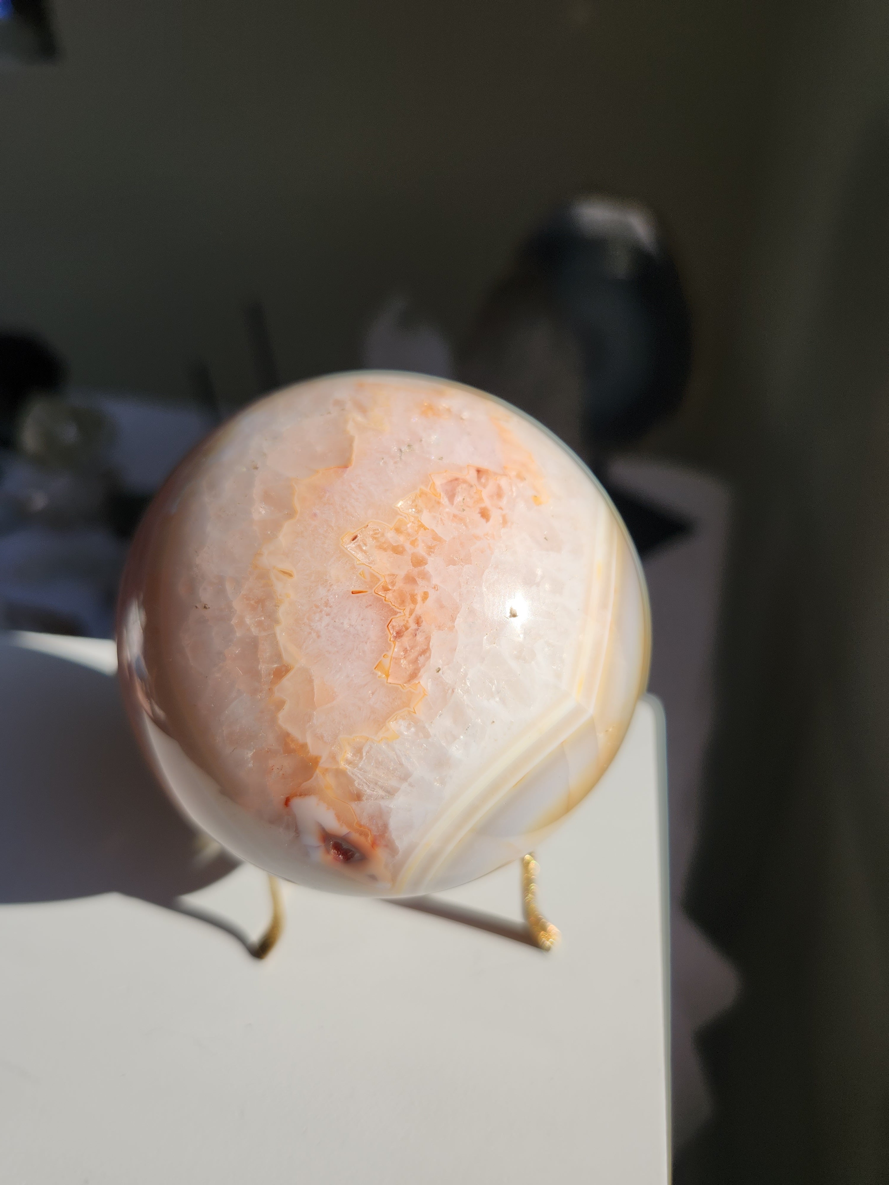 Carnelian Sphere 001