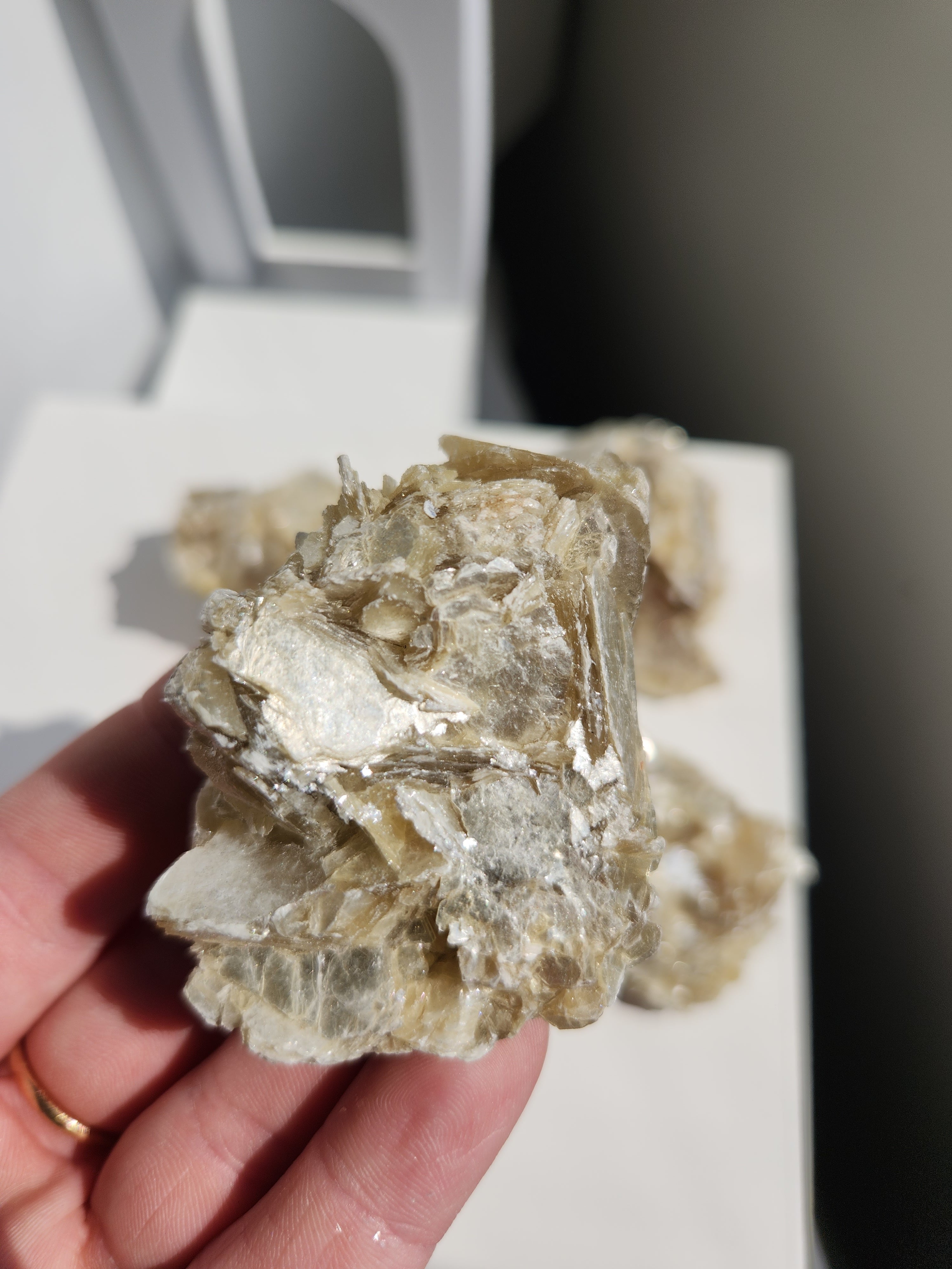 Golden Mica Cluster