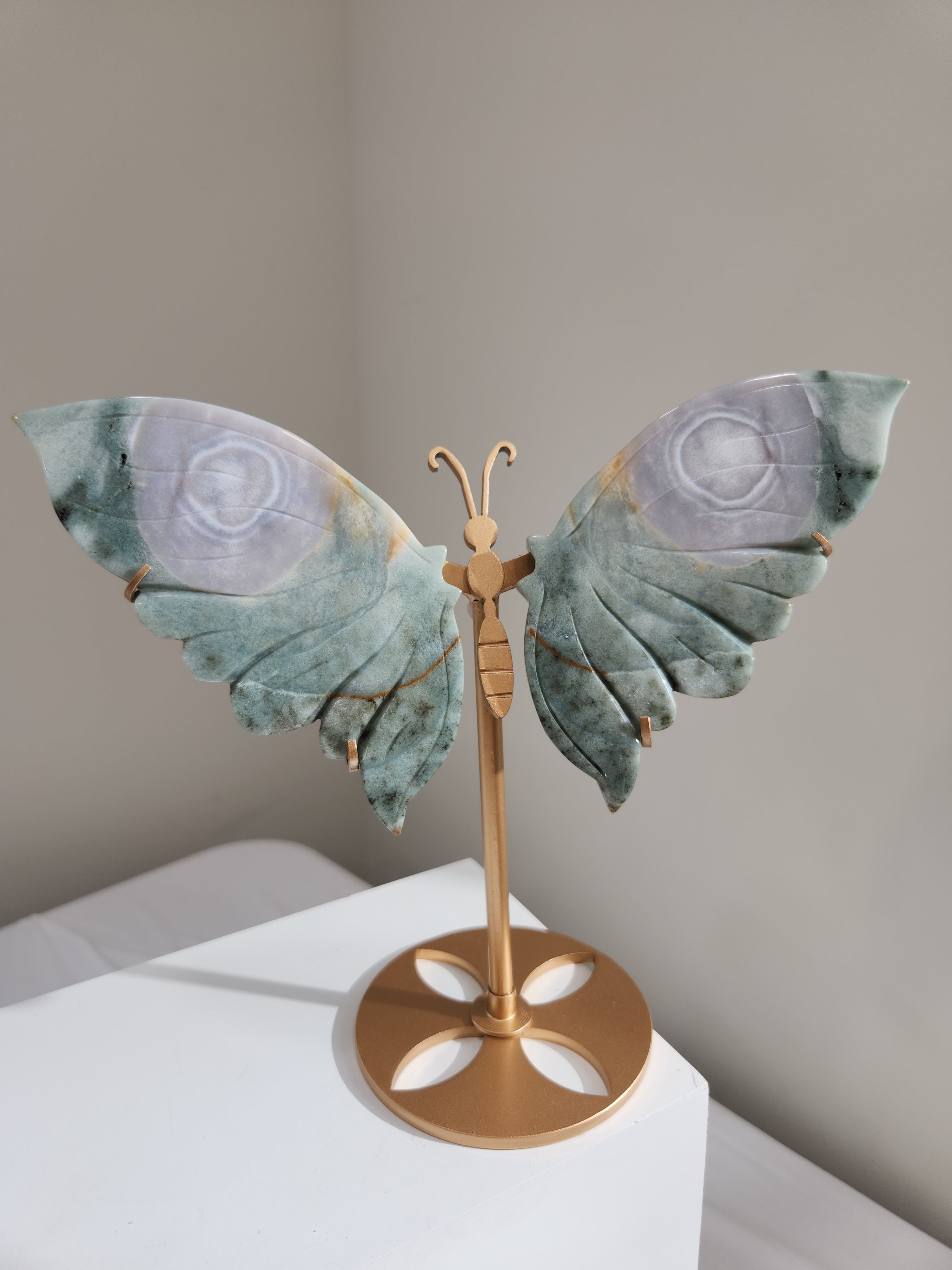 Polychrome Jasper Butterfly 002