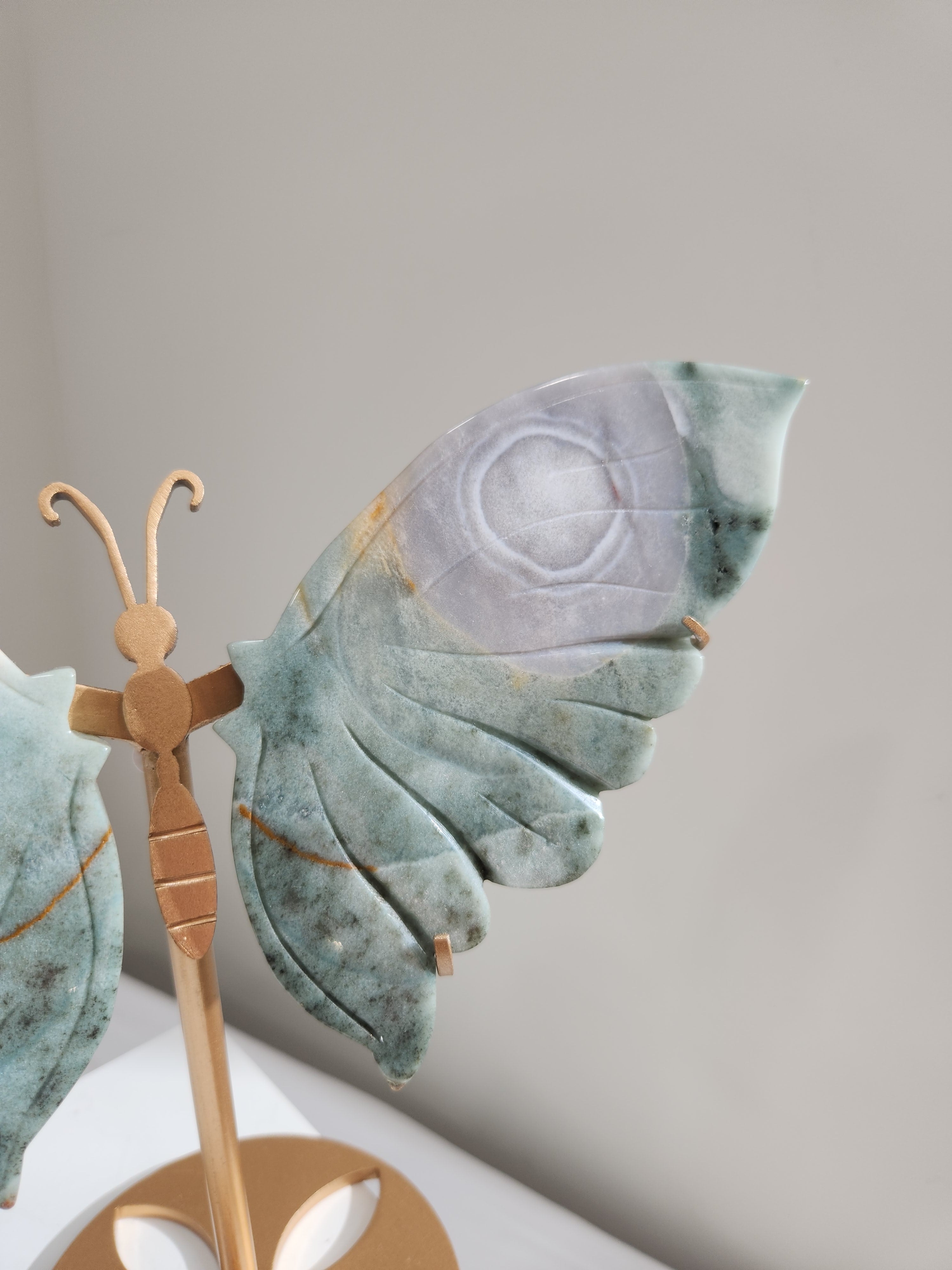 Polychrome Jasper Butterfly 002