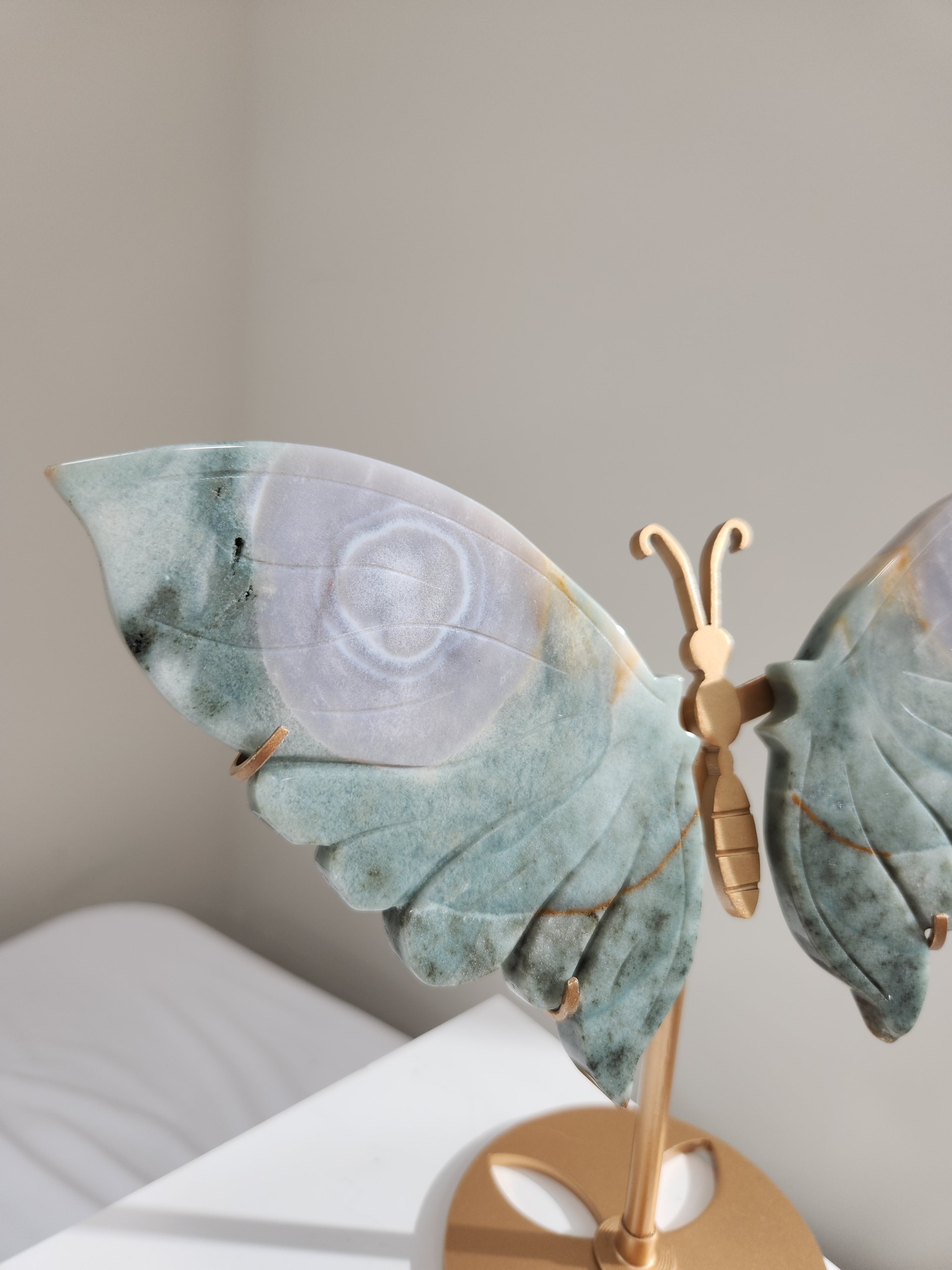Polychrome Jasper Butterfly 002