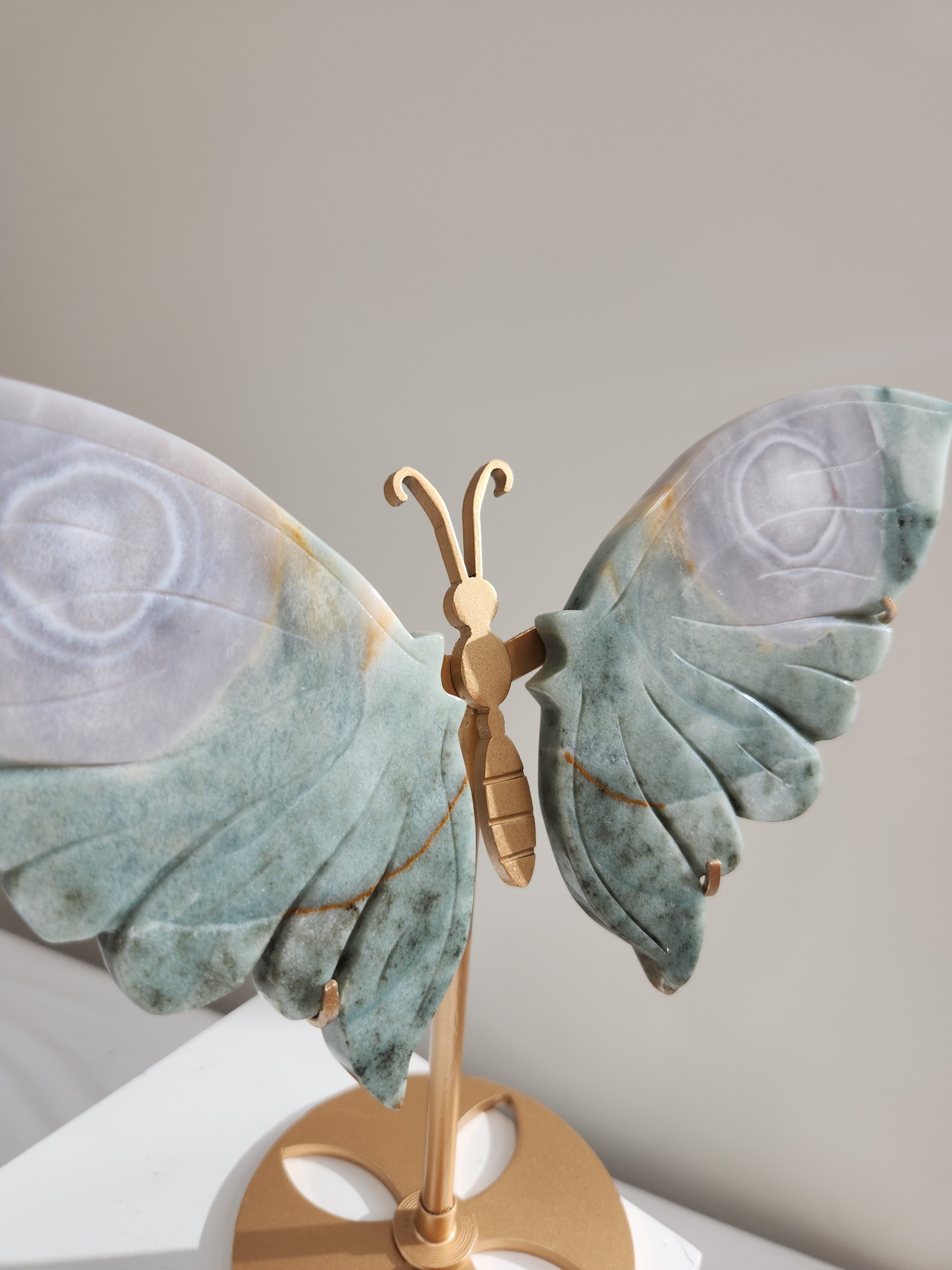 Polychrome Jasper Butterfly 002