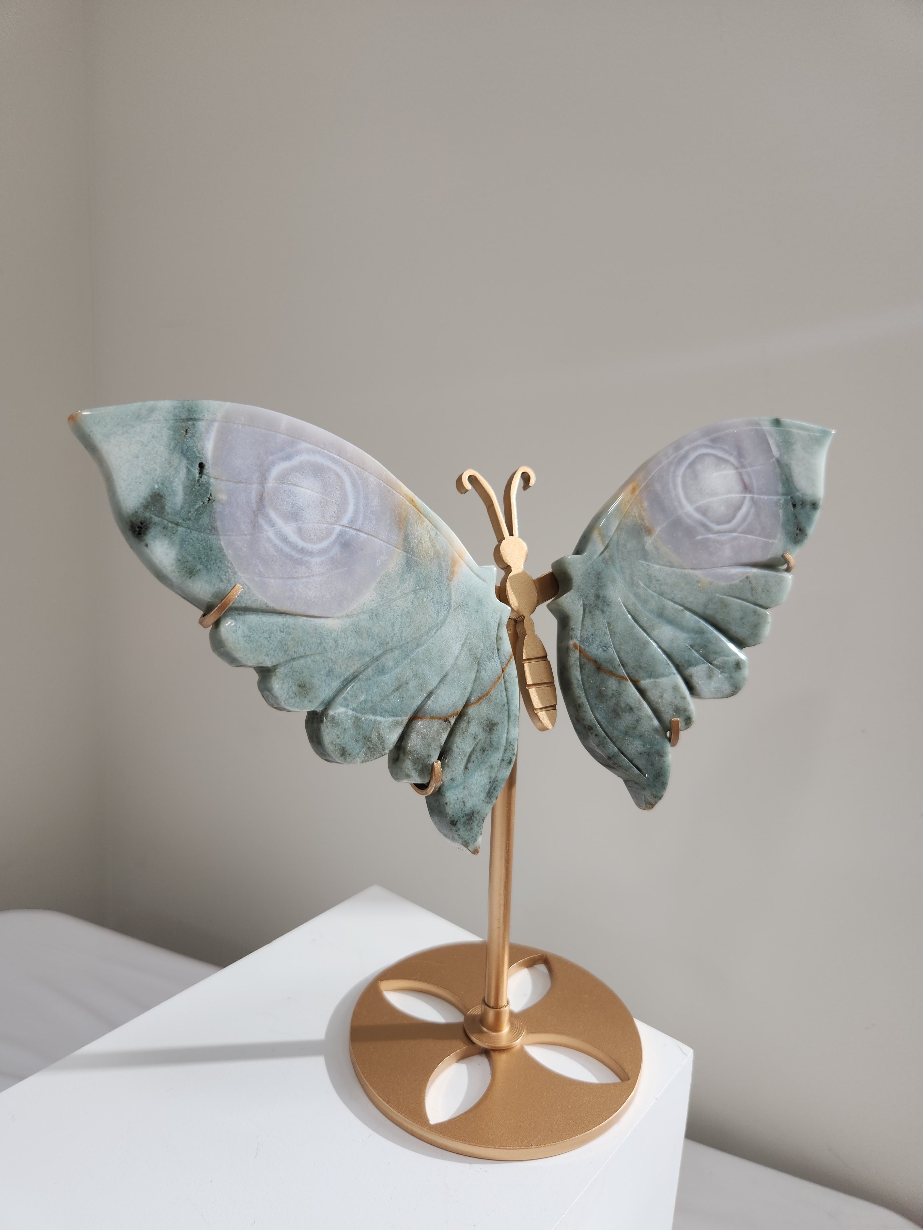 Polychrome Jasper Butterfly 002