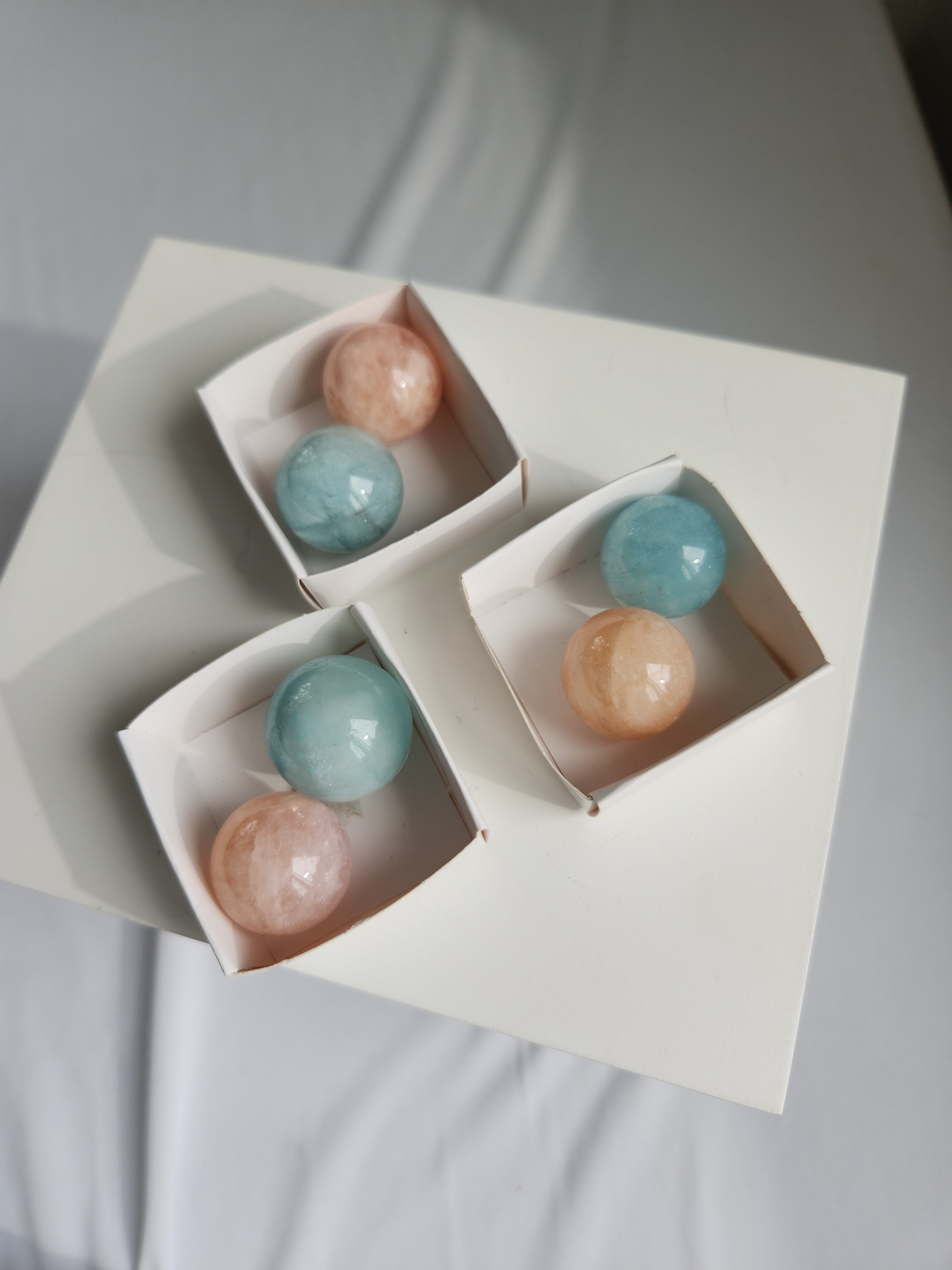 Beryl Sphere Set