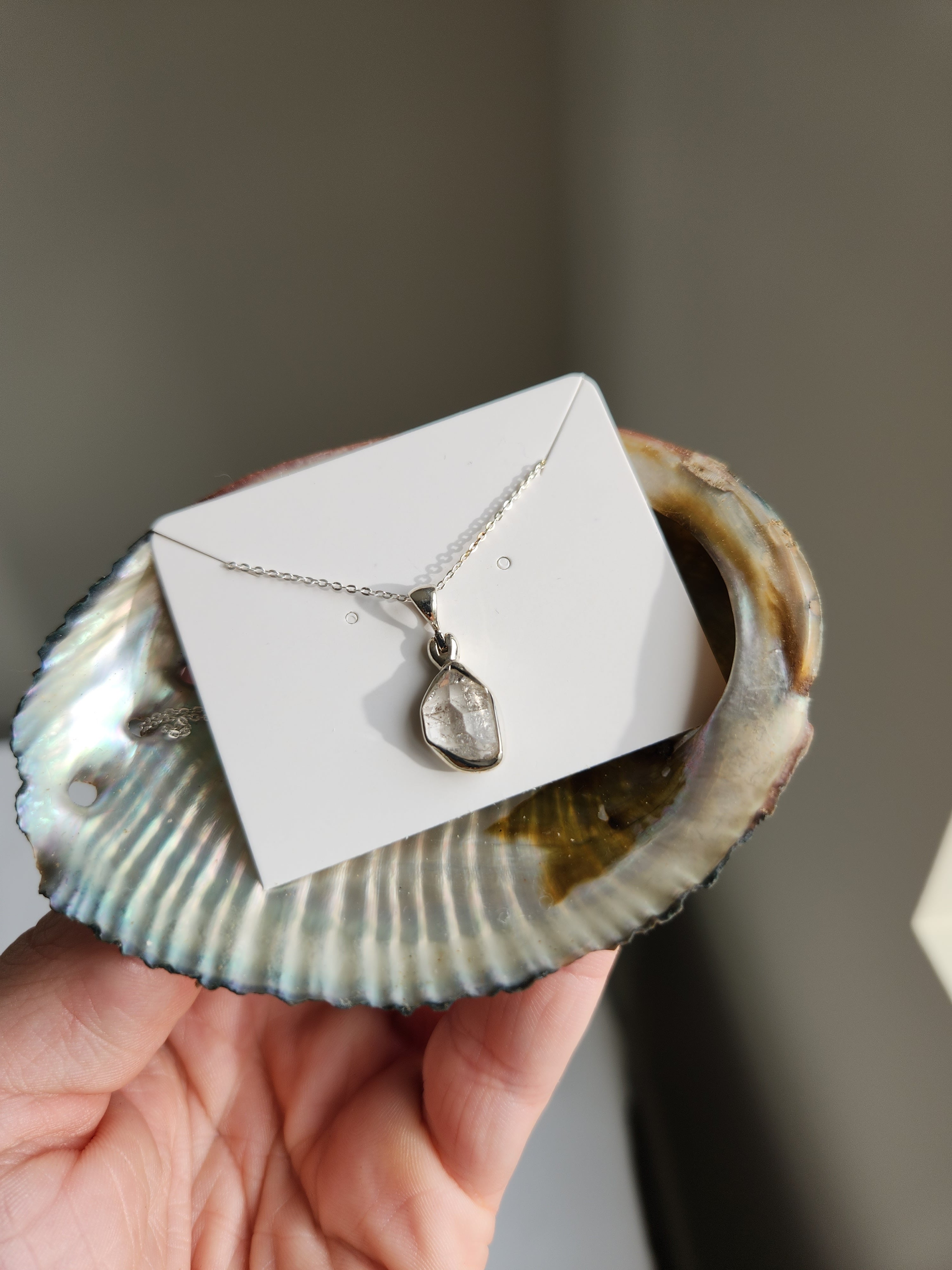 Herkimer Diamond Necklace 011