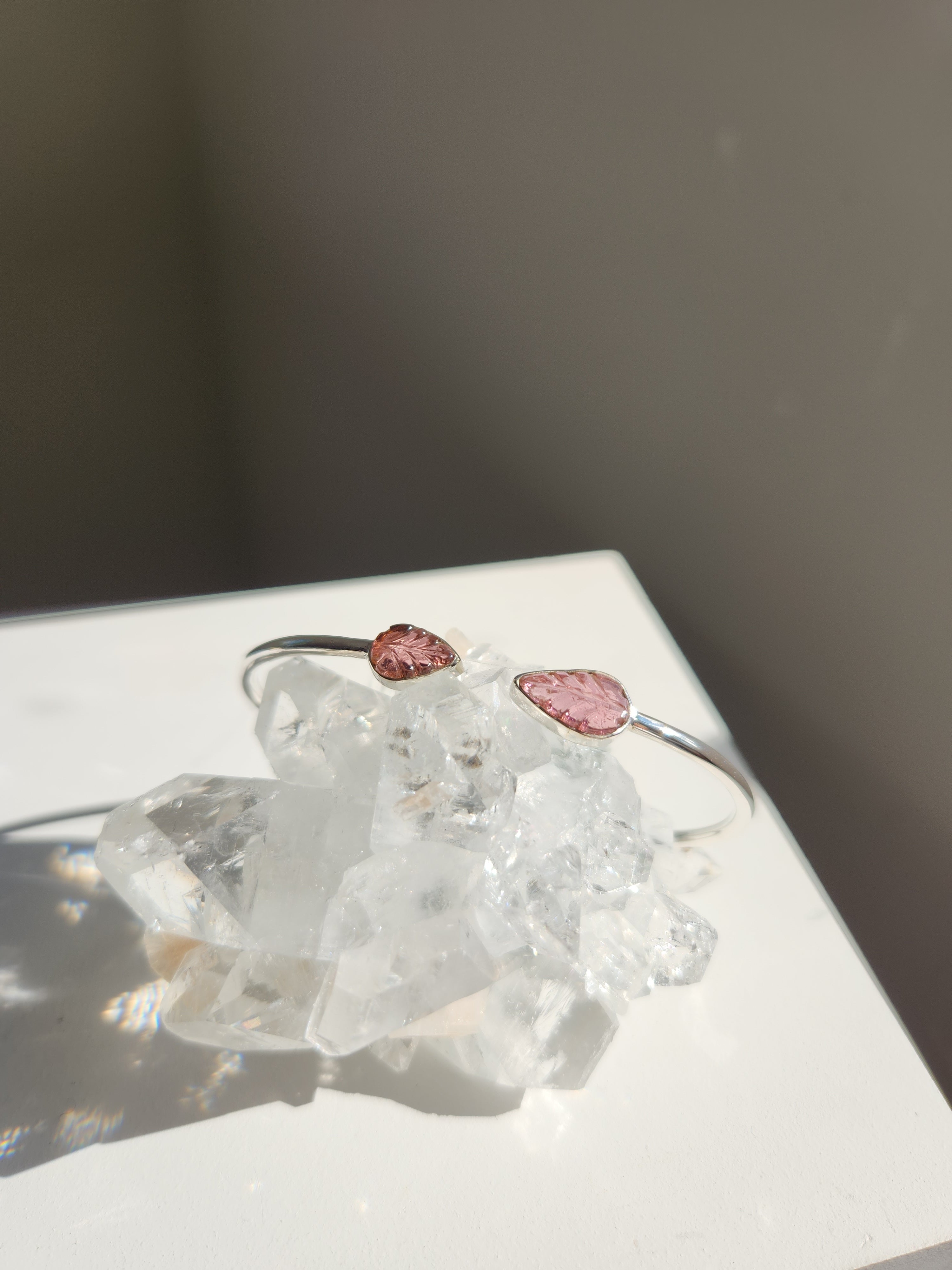 Tourmaline Leaf Bracelet 003