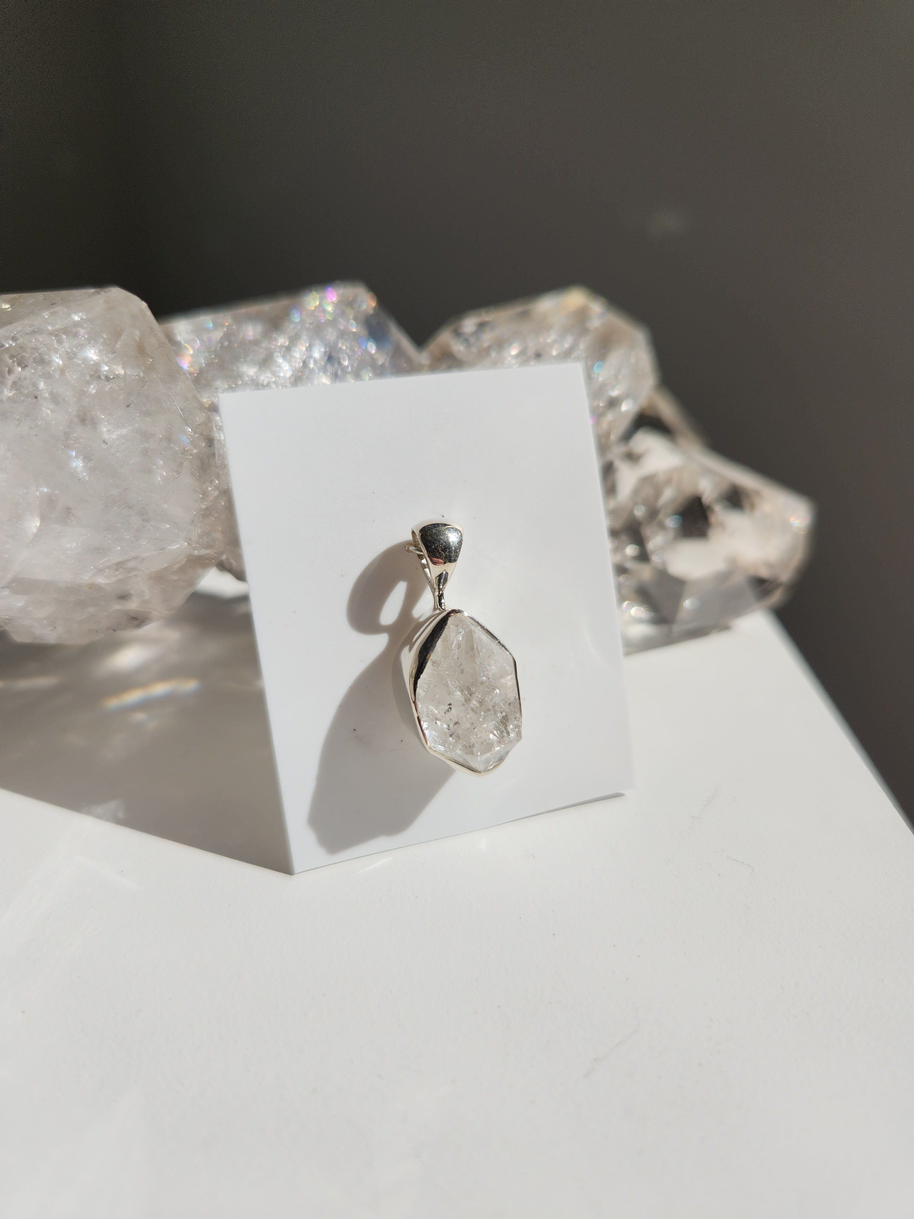 Herkimer Diamond Necklace 013