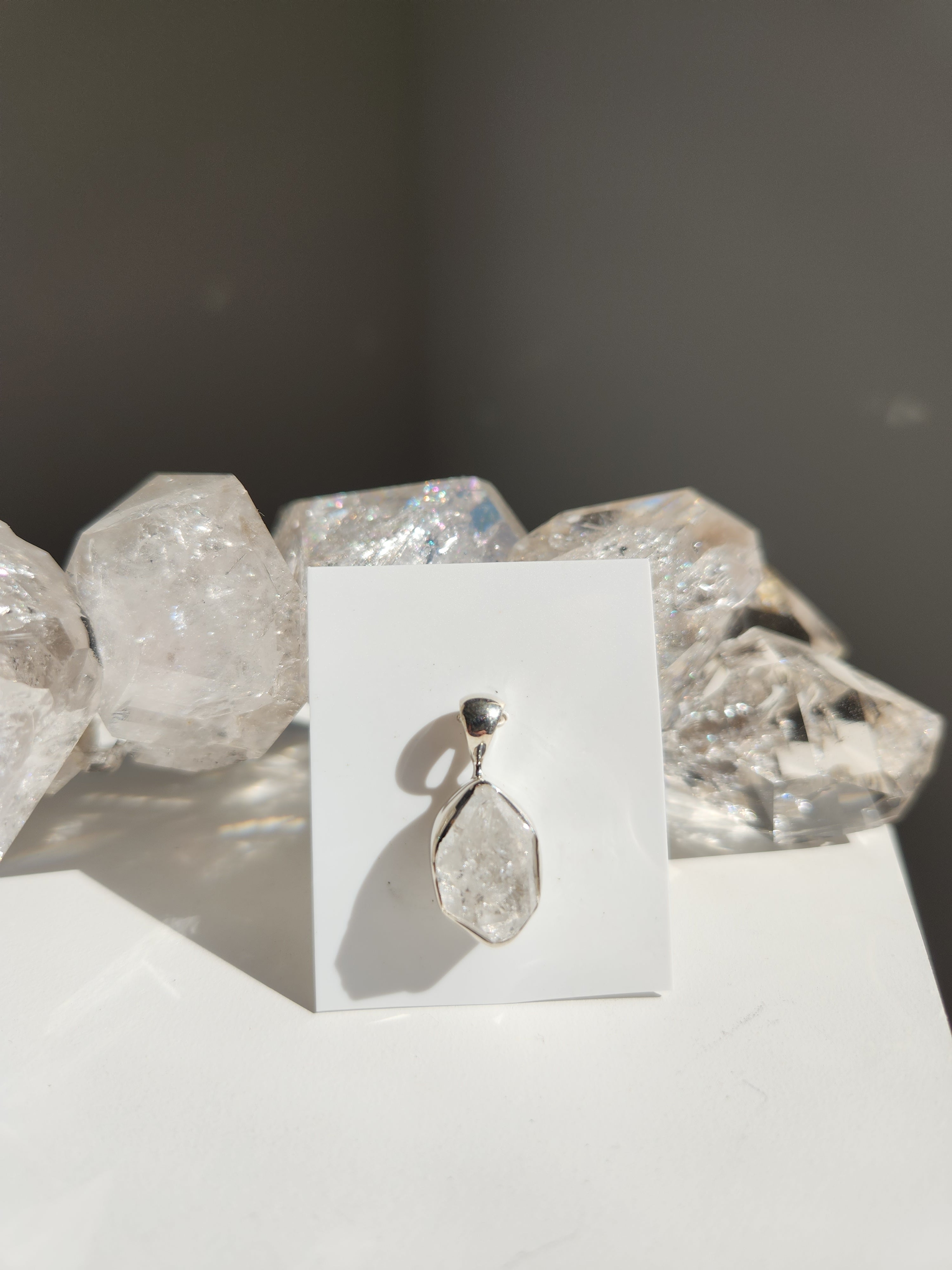 Herkimer Diamond Necklace 013