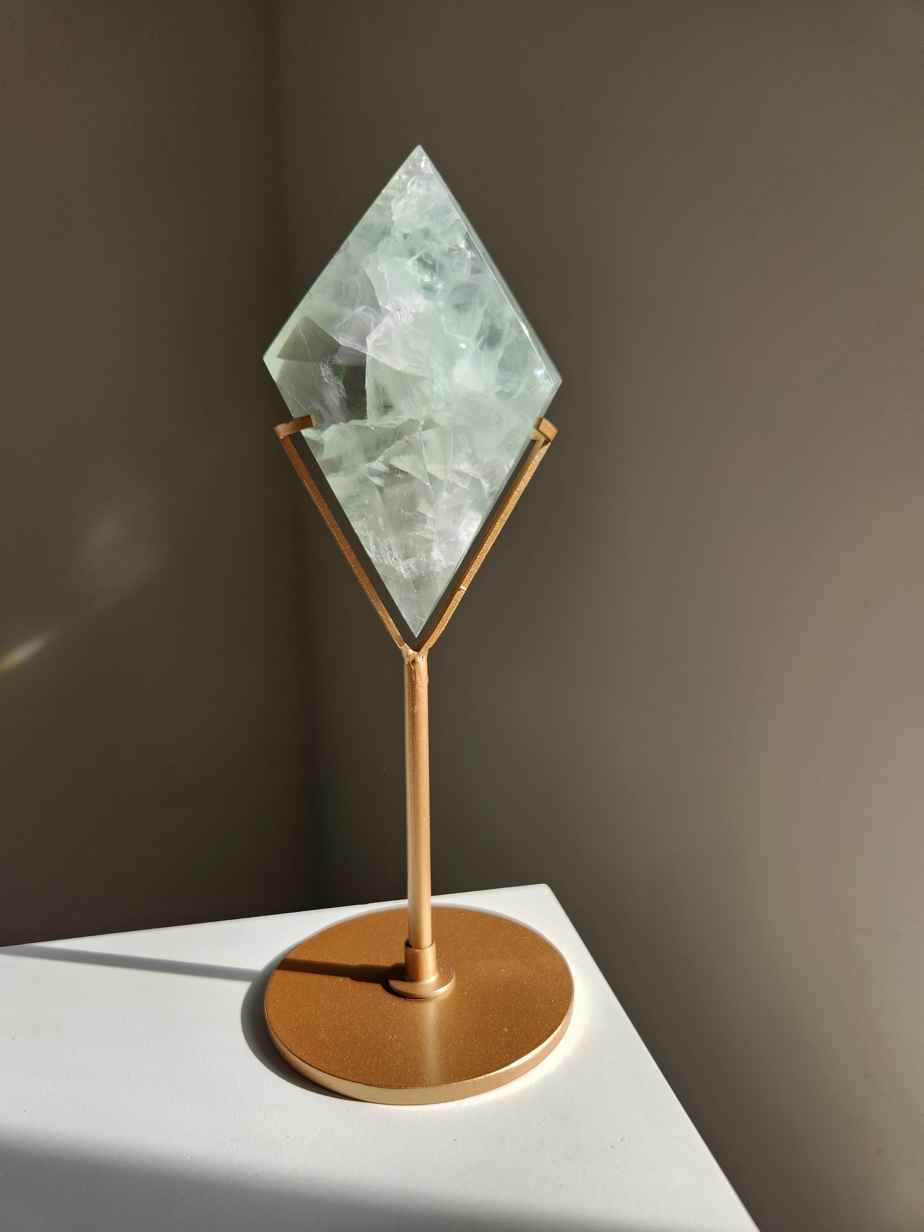Fluorite Diamond 012