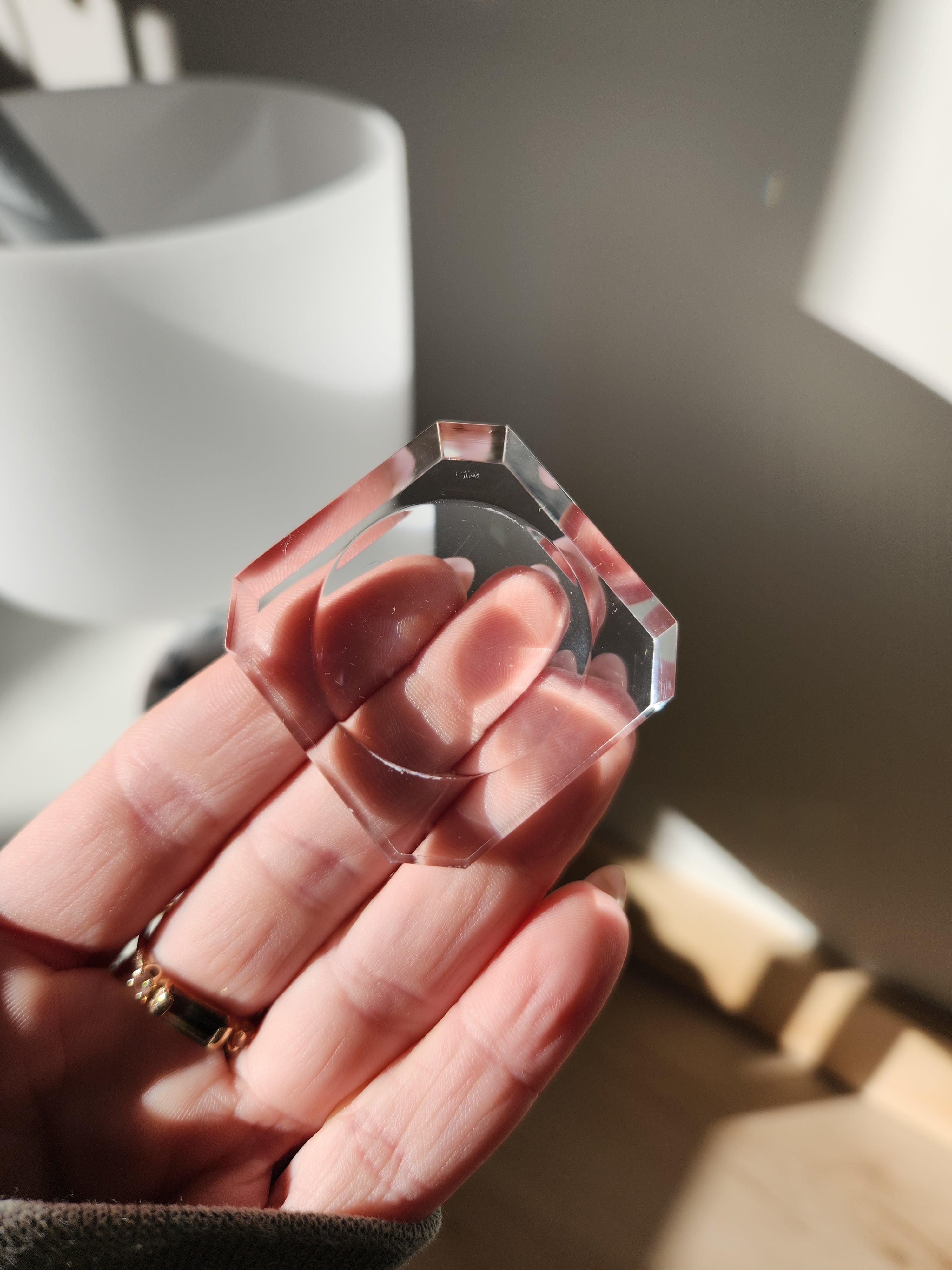 Square Acrylic Sphere Stand