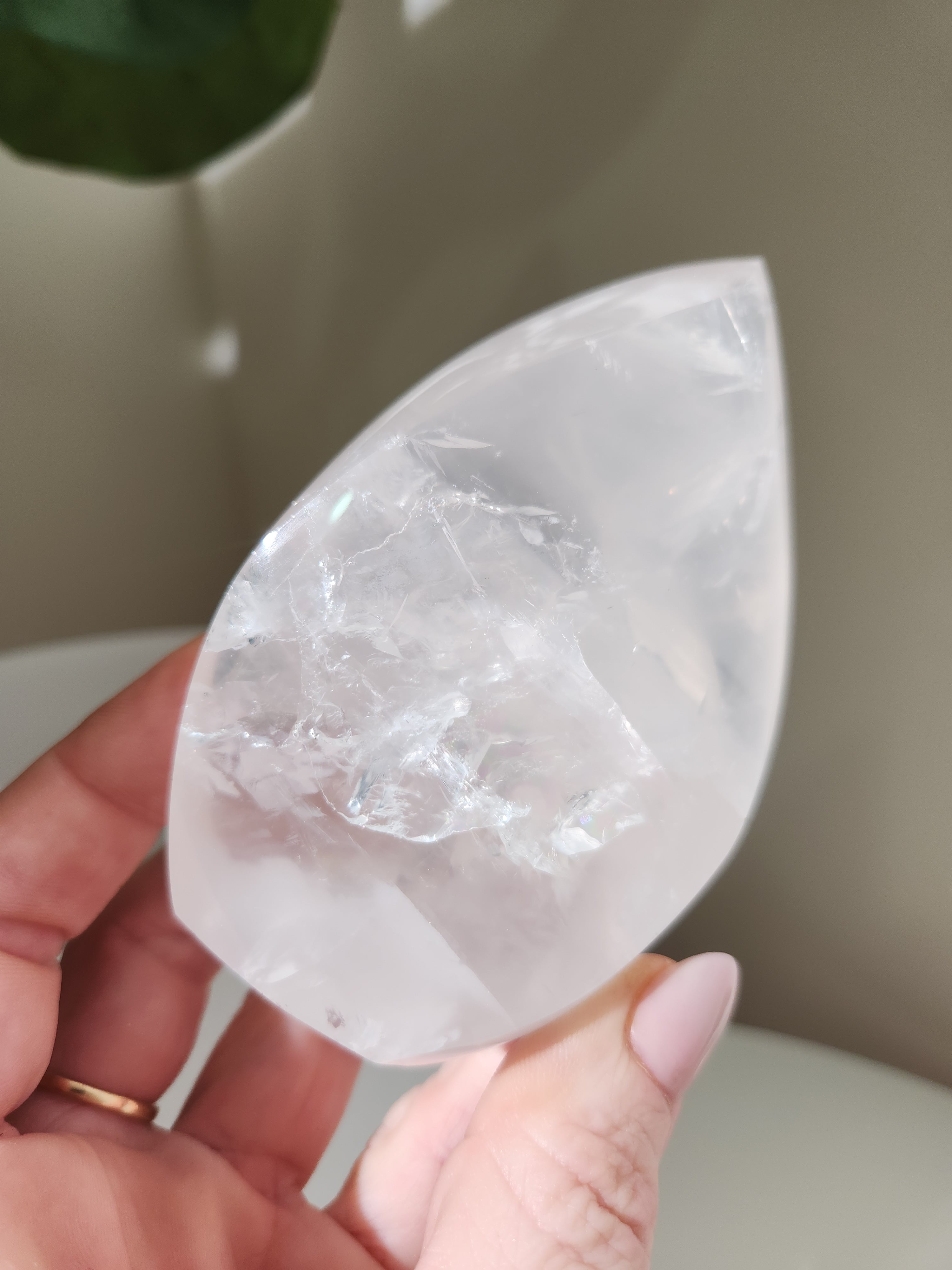Girasol Rose Quartz Flame 002