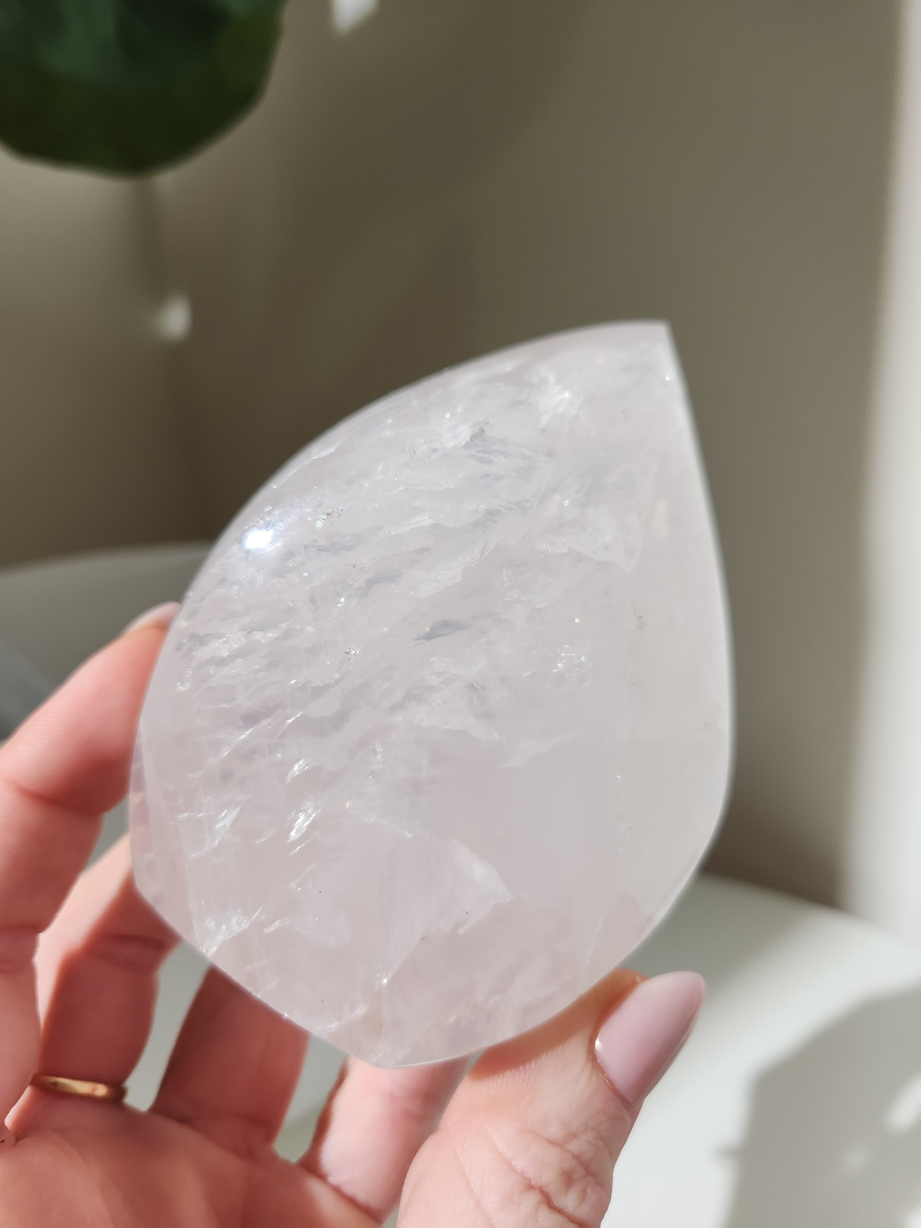 Girasol Rose Quartz Flame 003