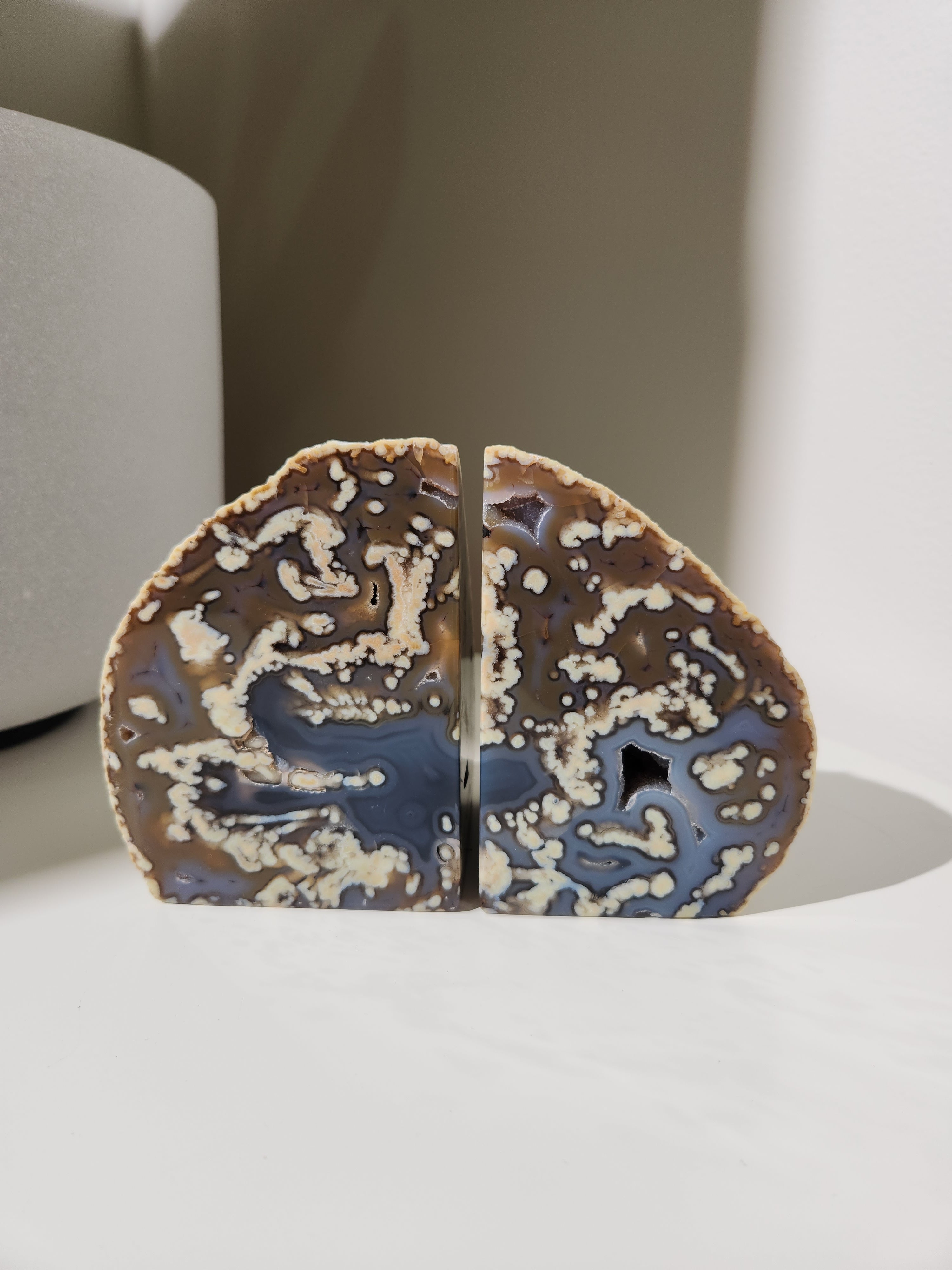 Agate Bookends 003