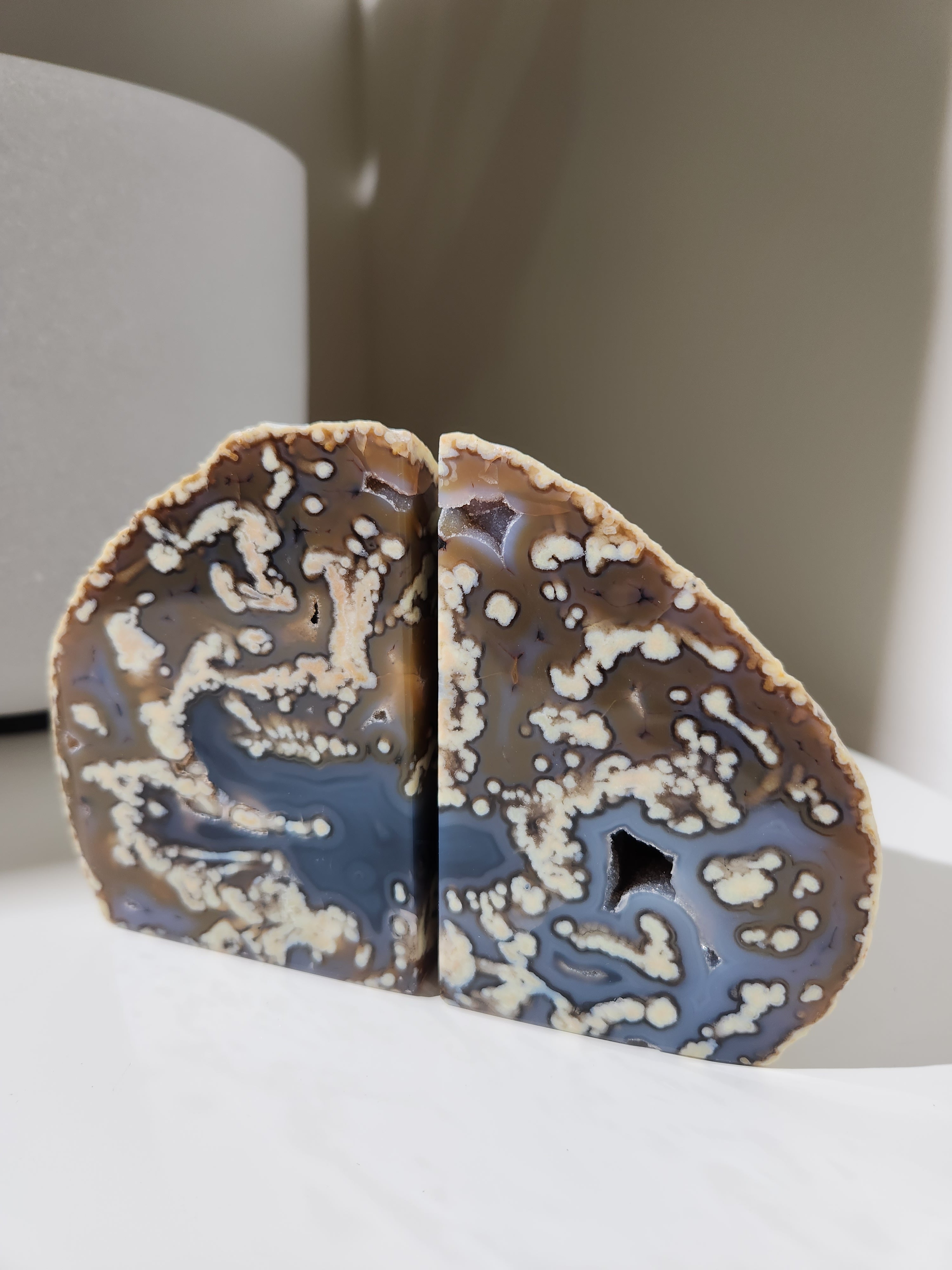 Agate Bookends 003