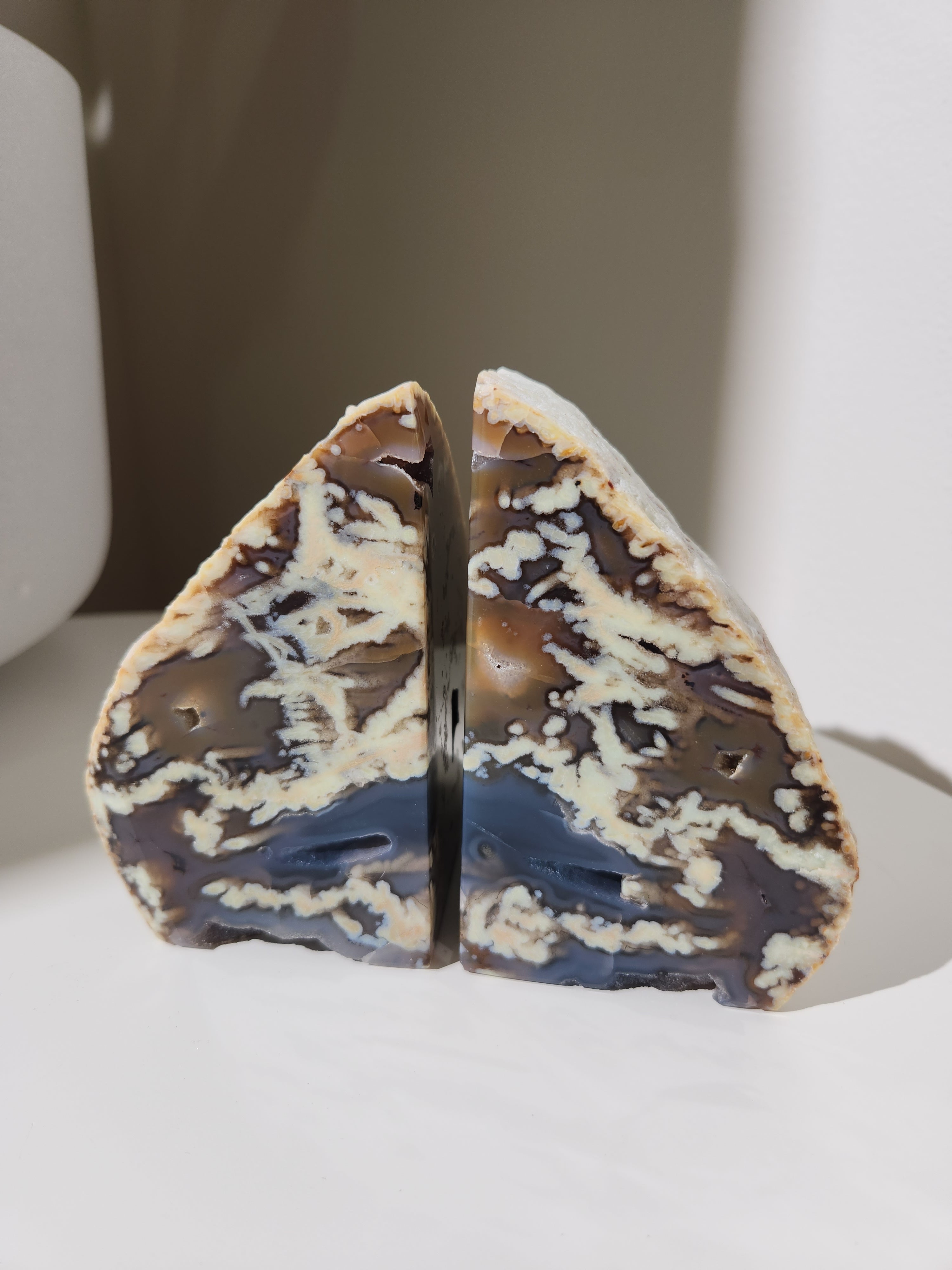 Agate Bookends 003