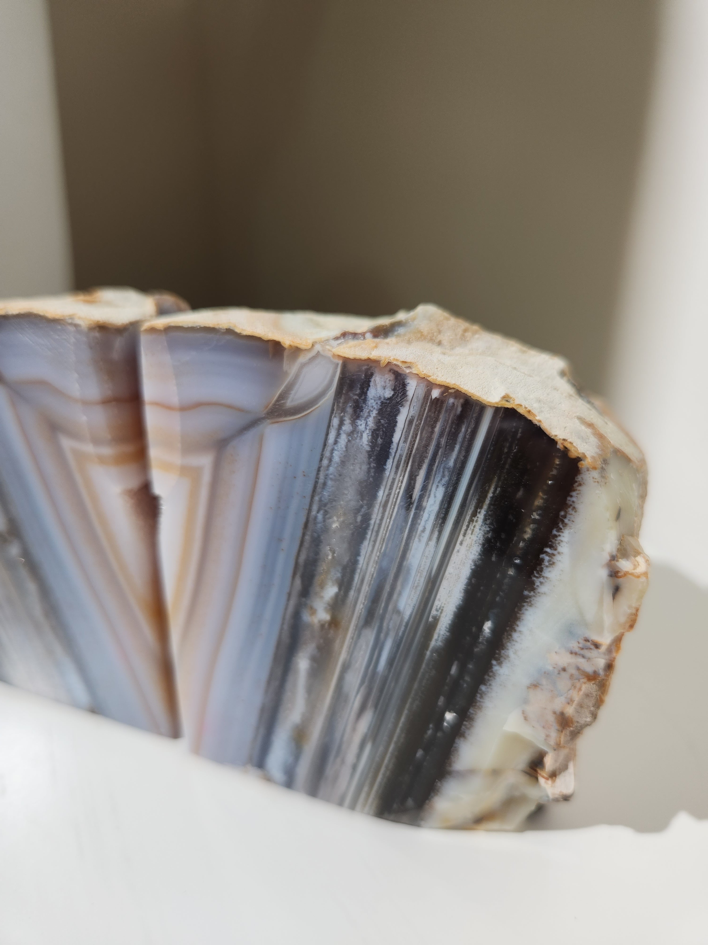 Agate Bookends 004
