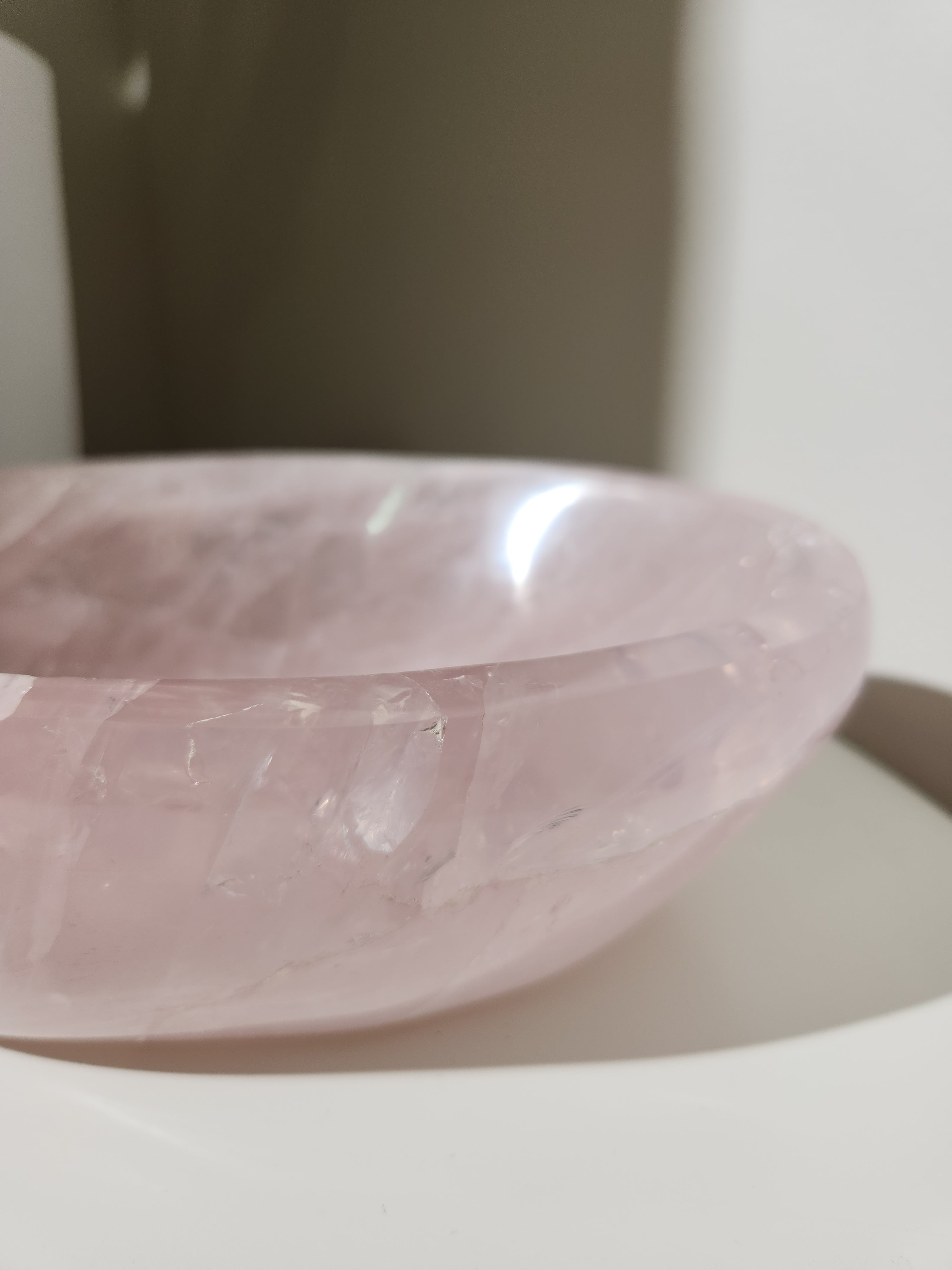 Rose Quartz Mini Filled Bowl