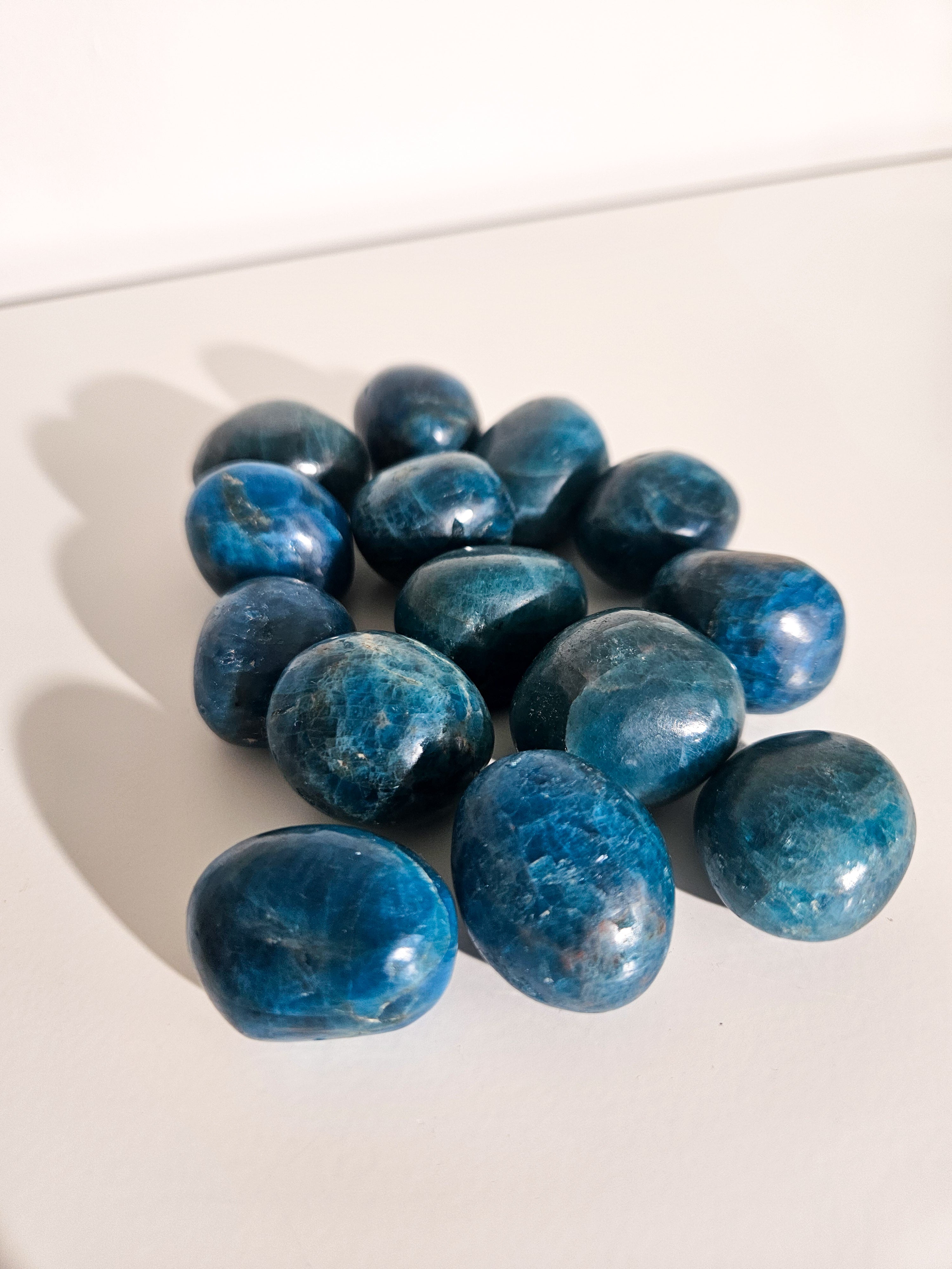 Blue Apatite Tumble