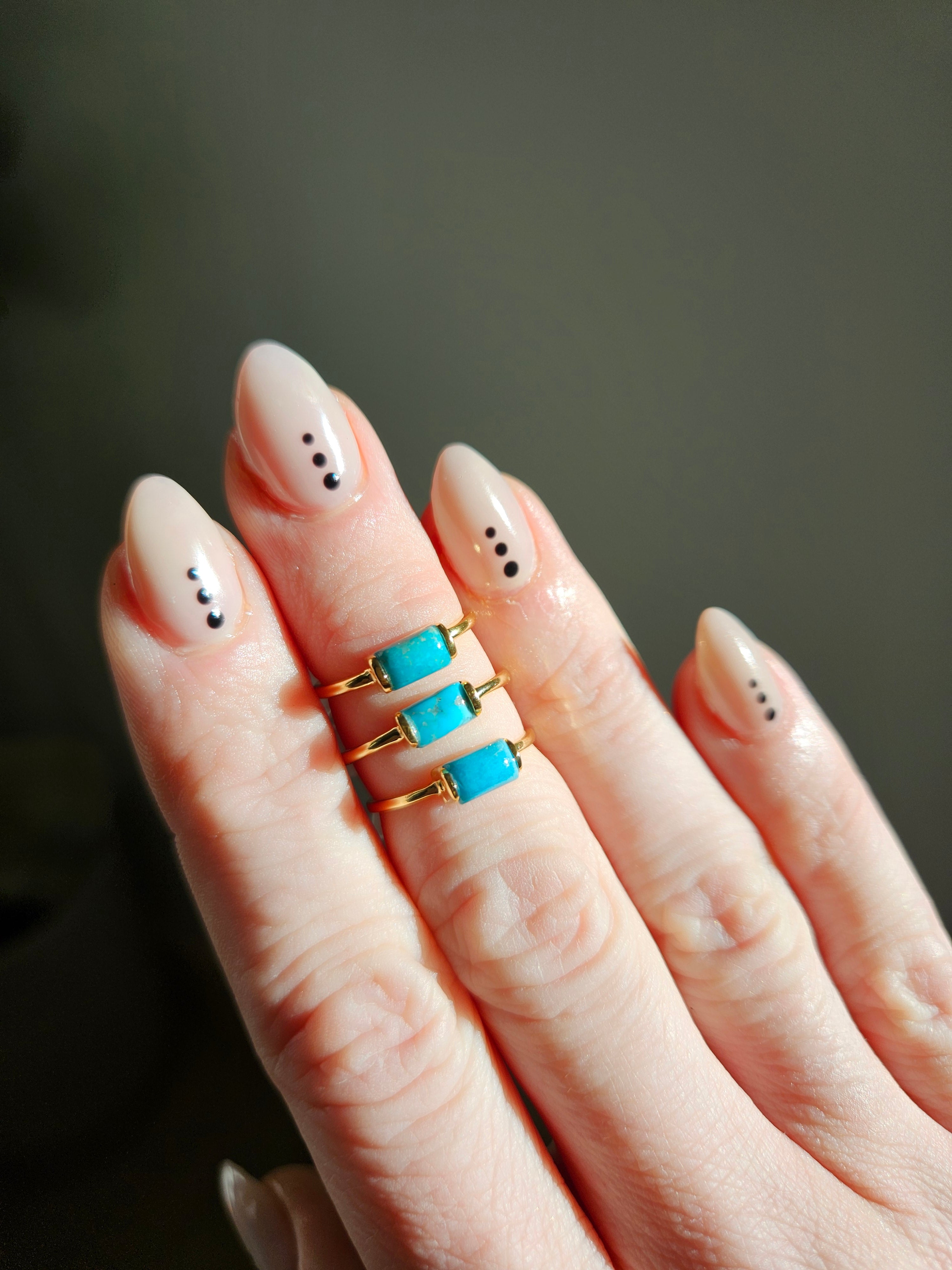 Turquoise east meets west Ring