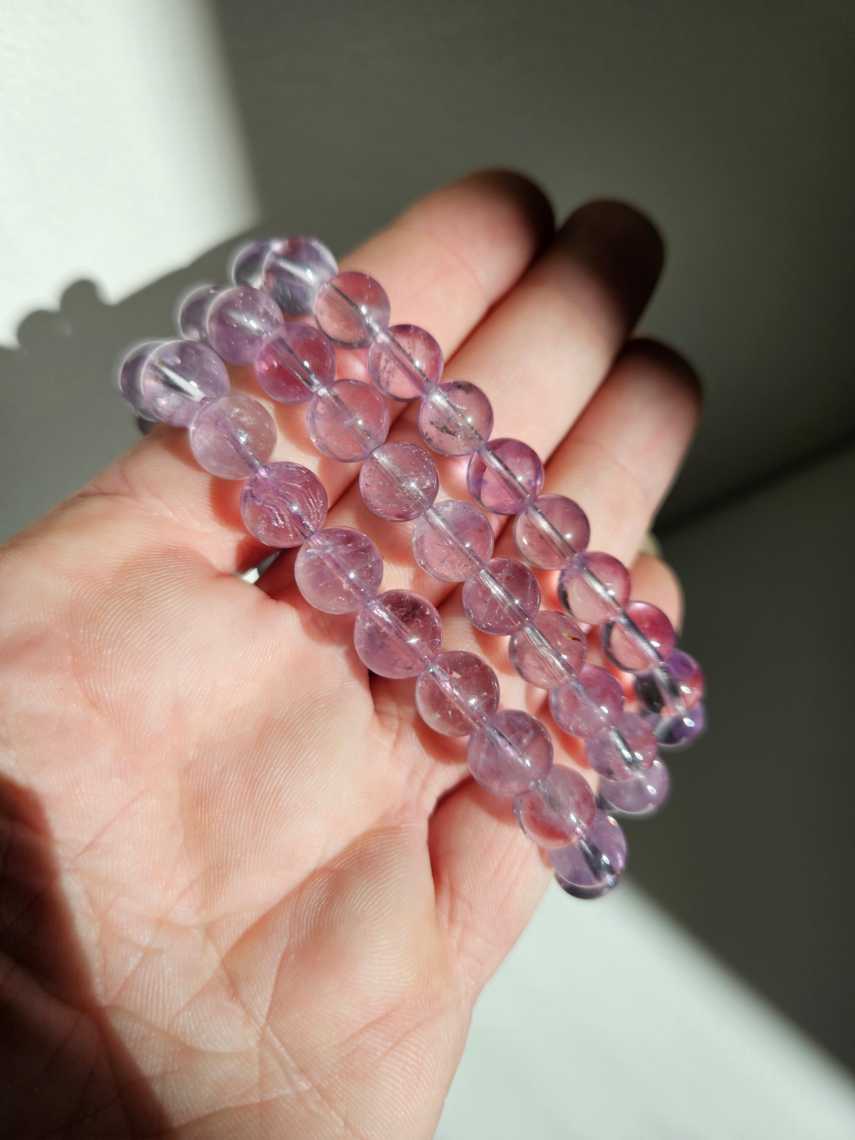 Lavender Amethyst bracelet | 8mm