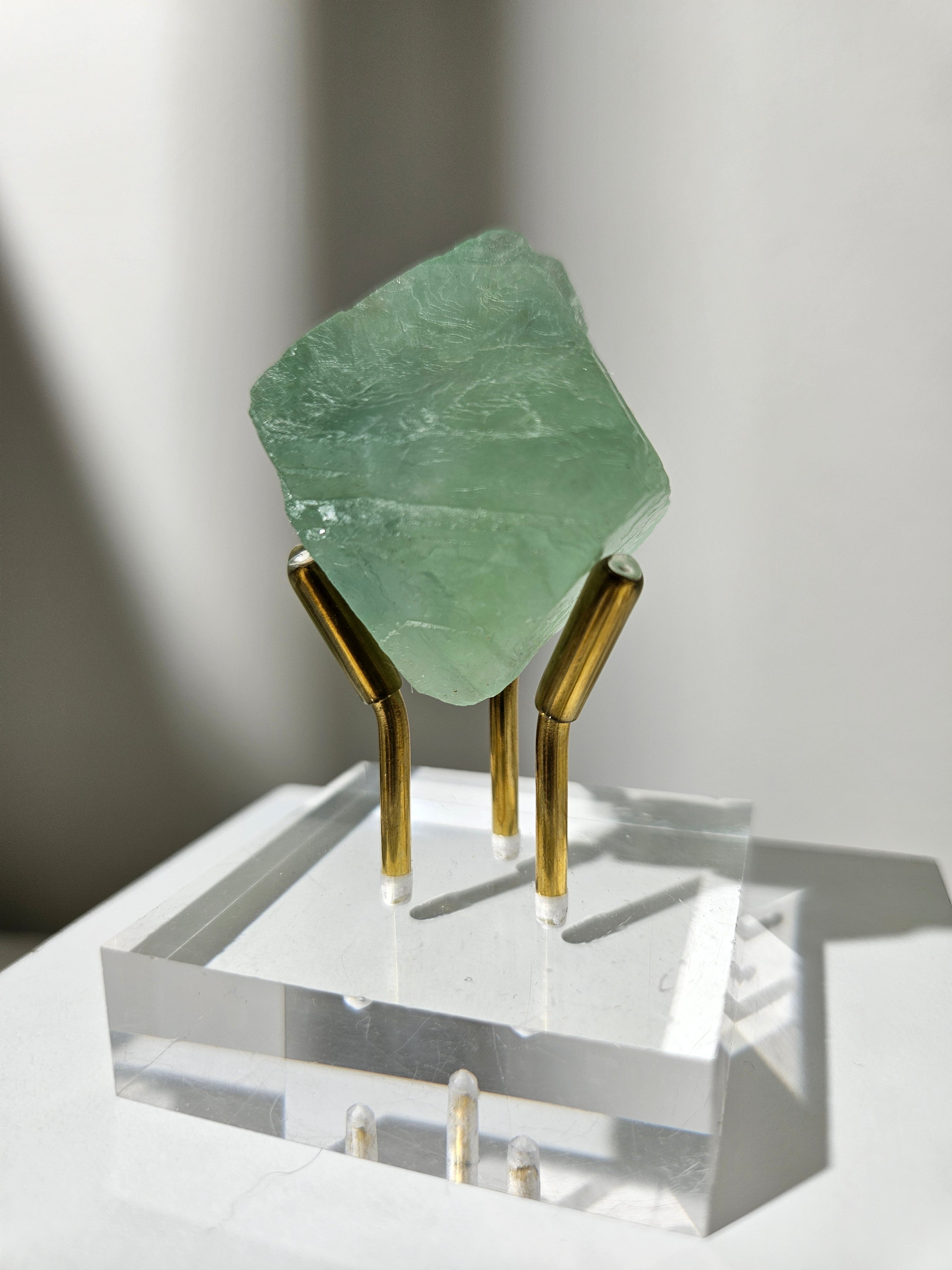 Fluorite Octahedron 002