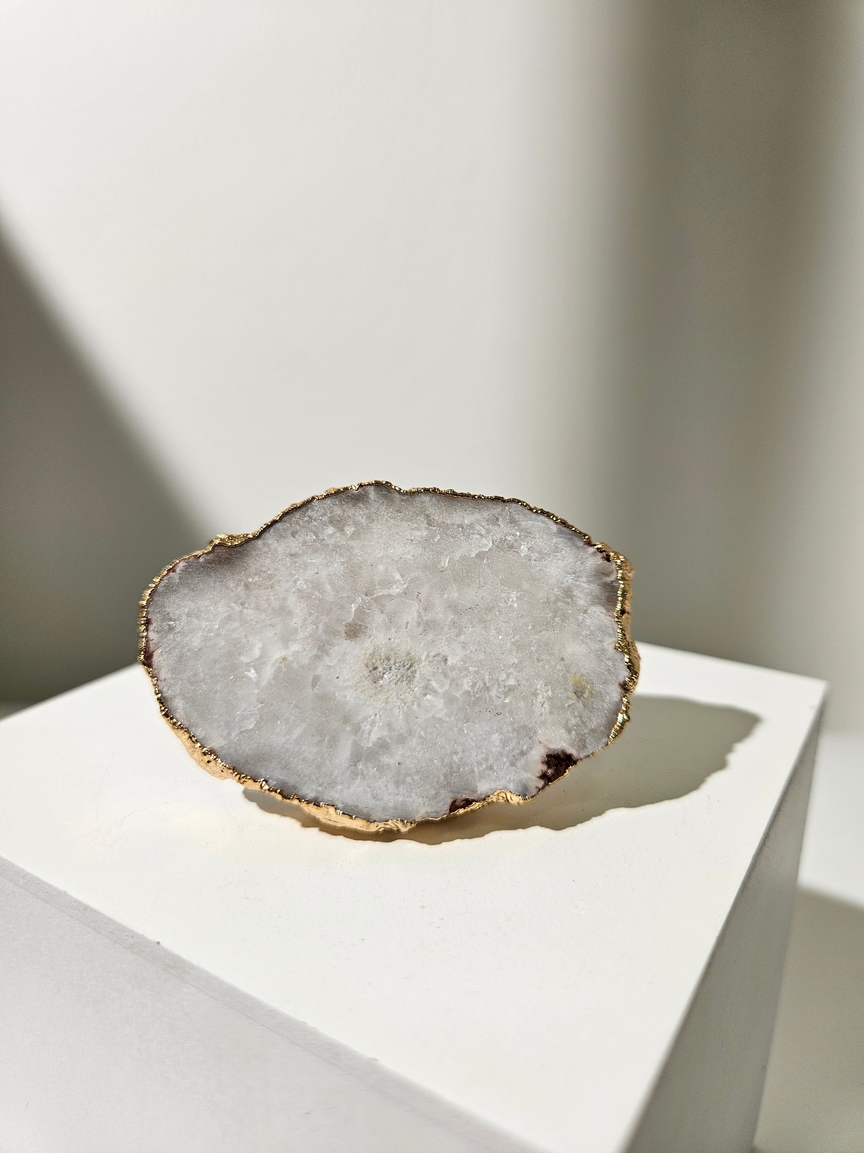 Quartz Slice Drawer Pull Single 001