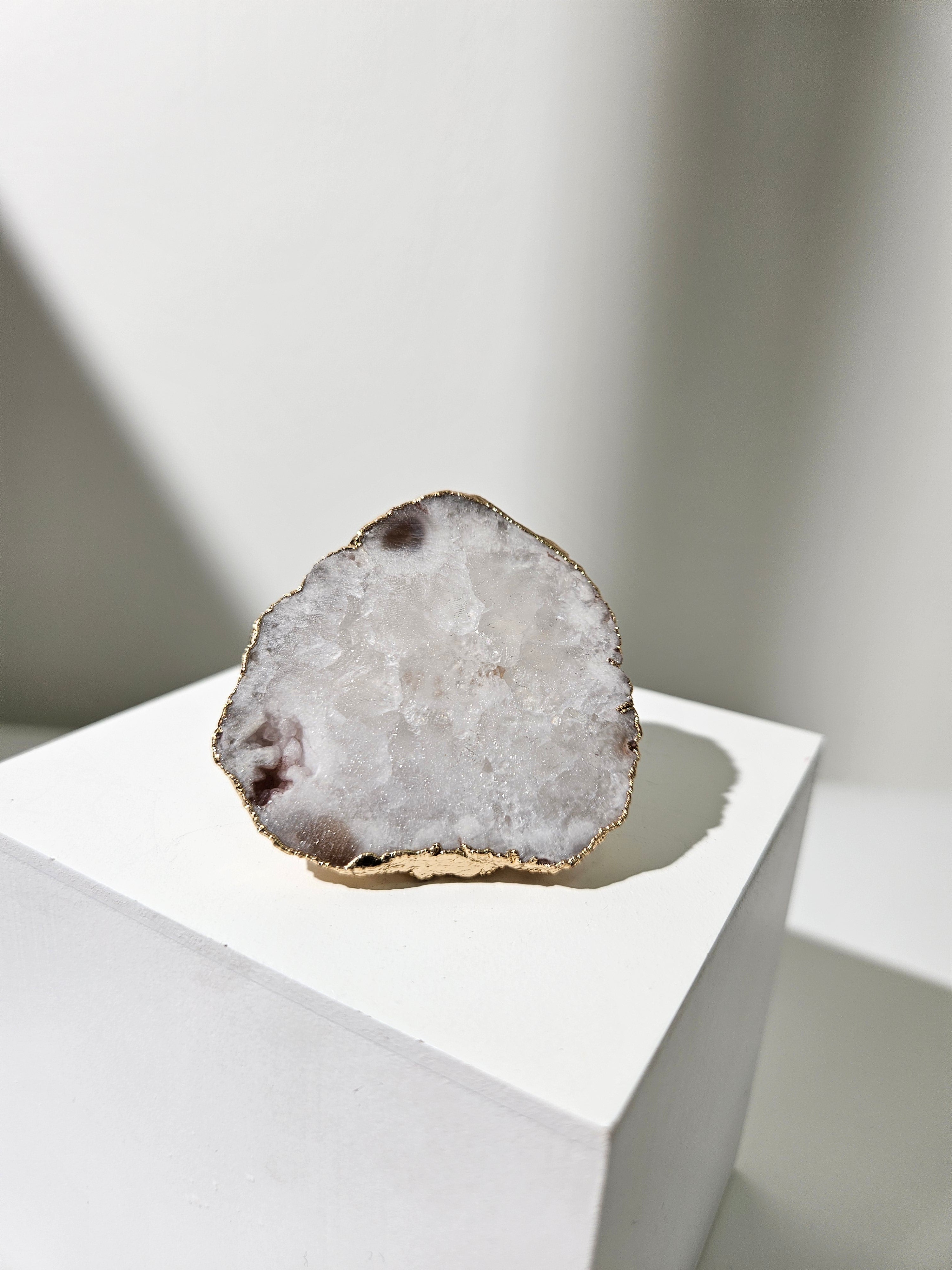 Quartz Slice Drawer Pull Single 002