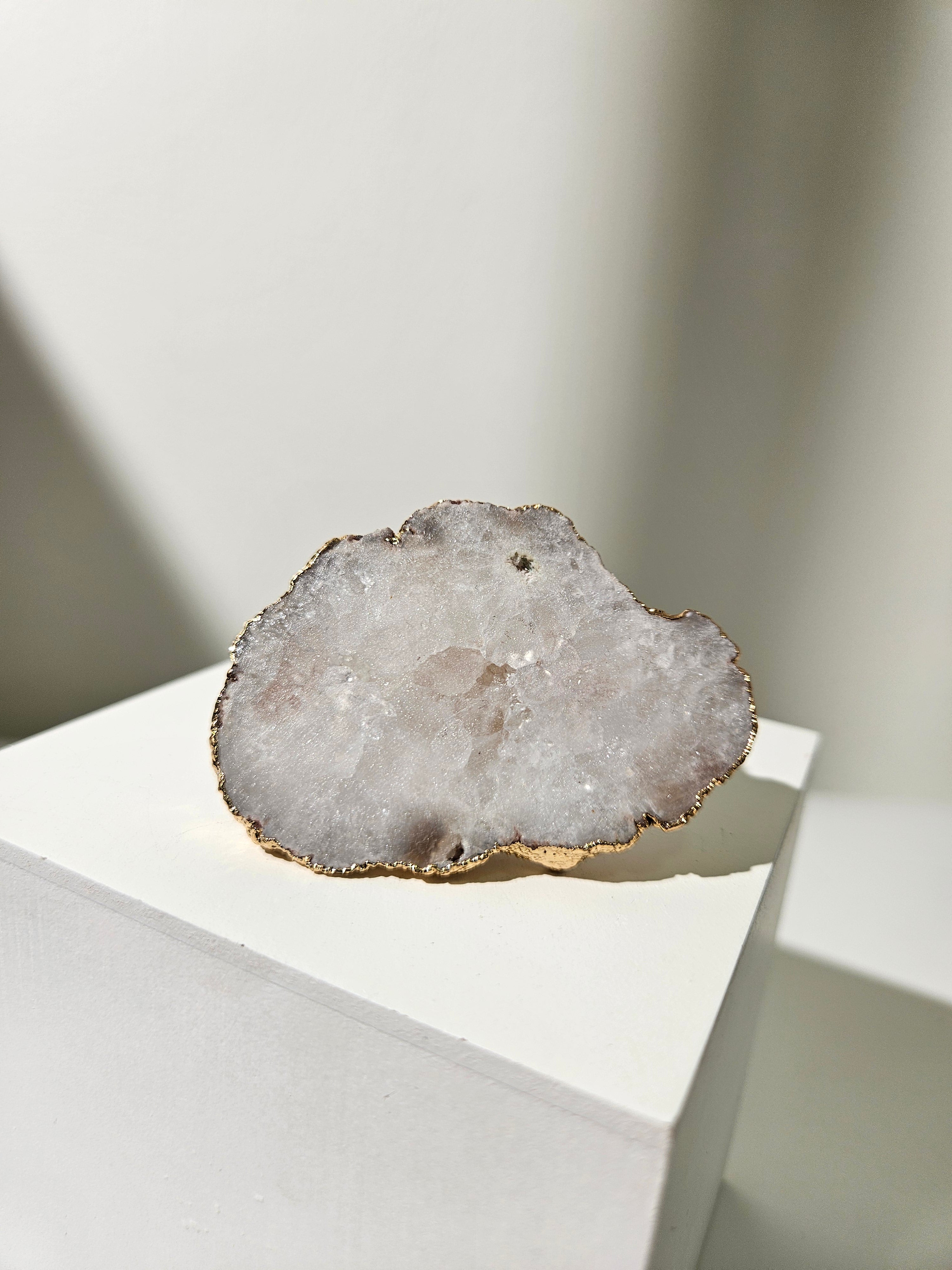 Quartz Slice Drawer Pull Single 003