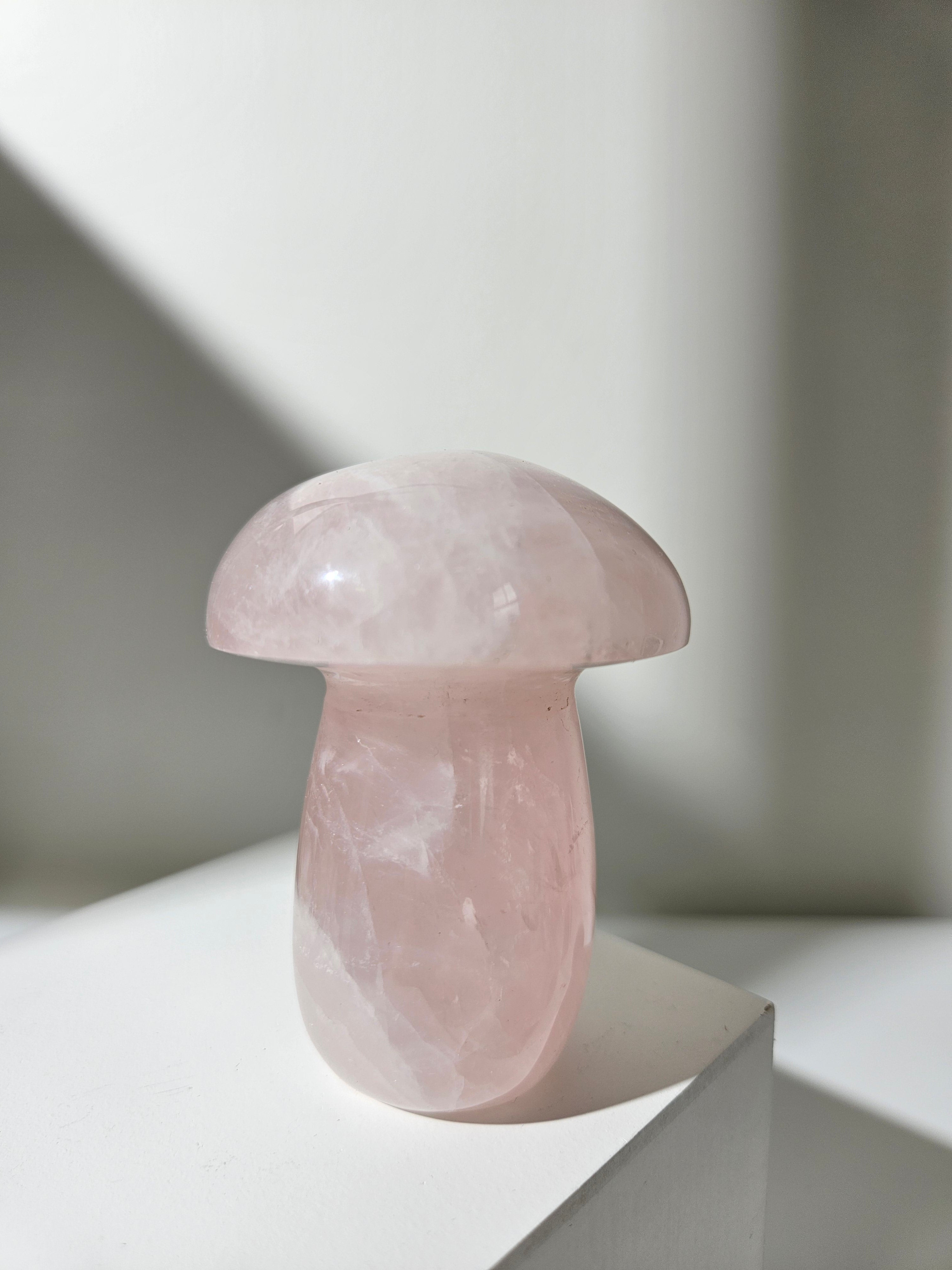 Rose Quartz Mushroom 004