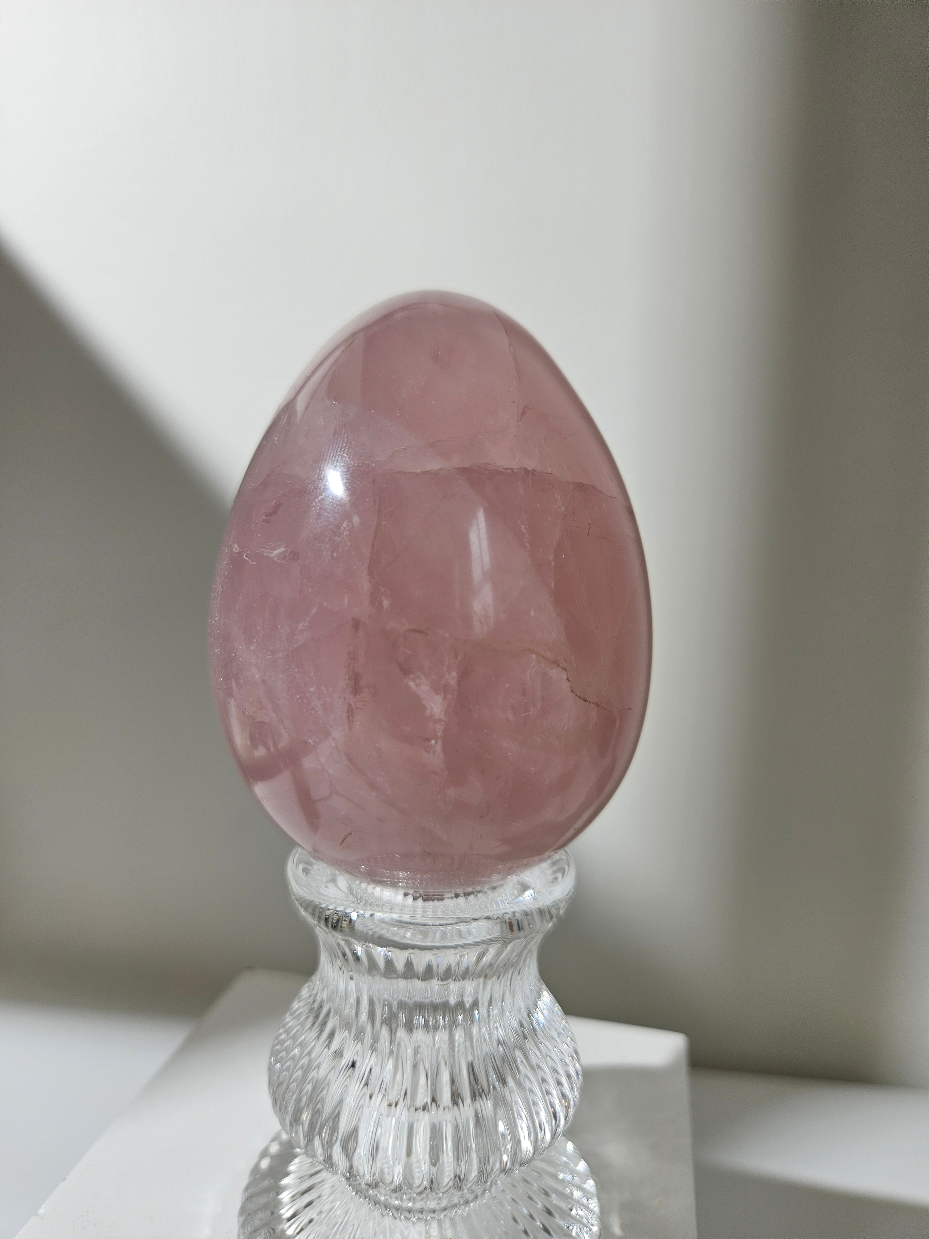 Rose Quartz Egg 001