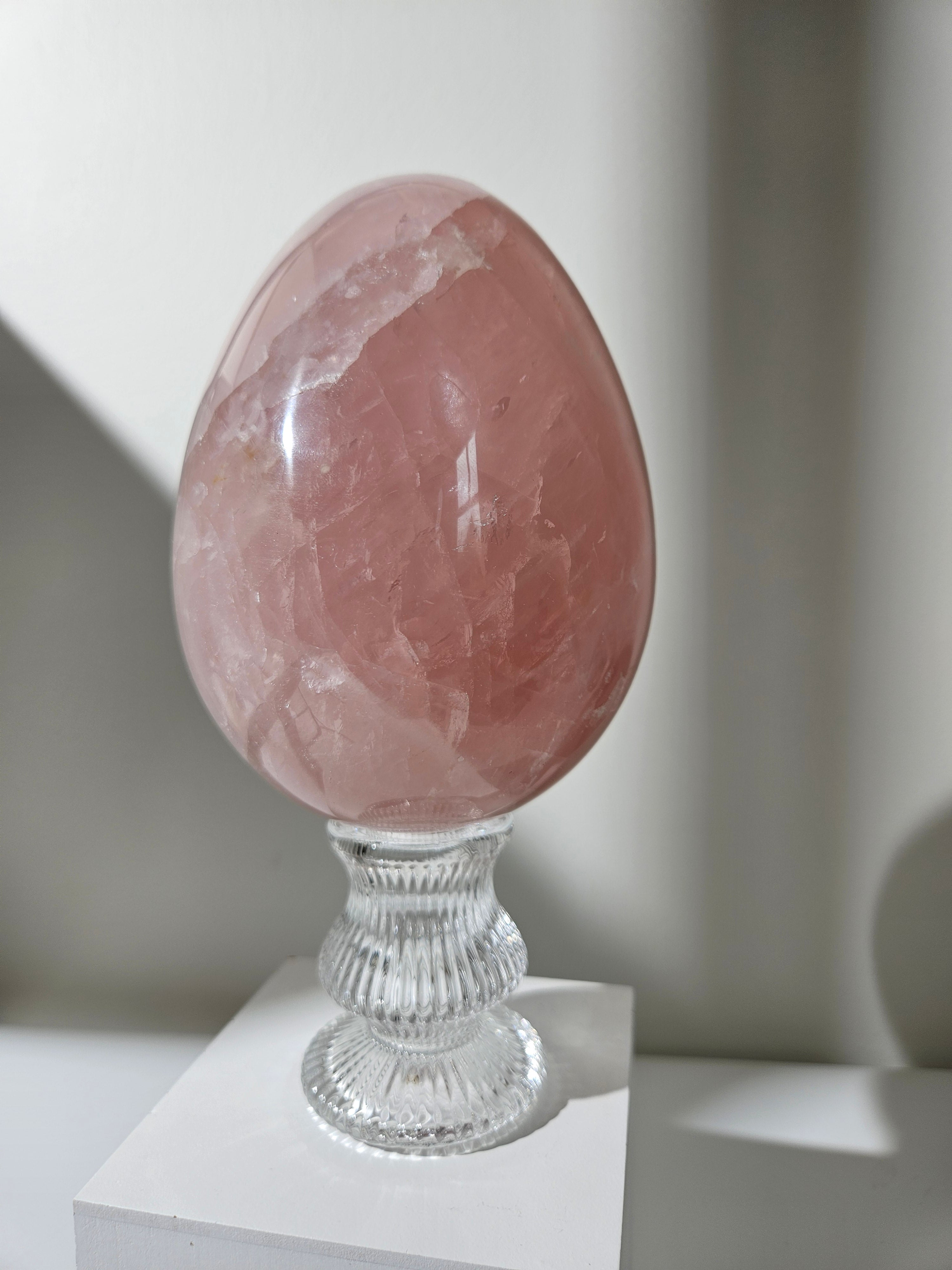 Rose Quartz Egg 002