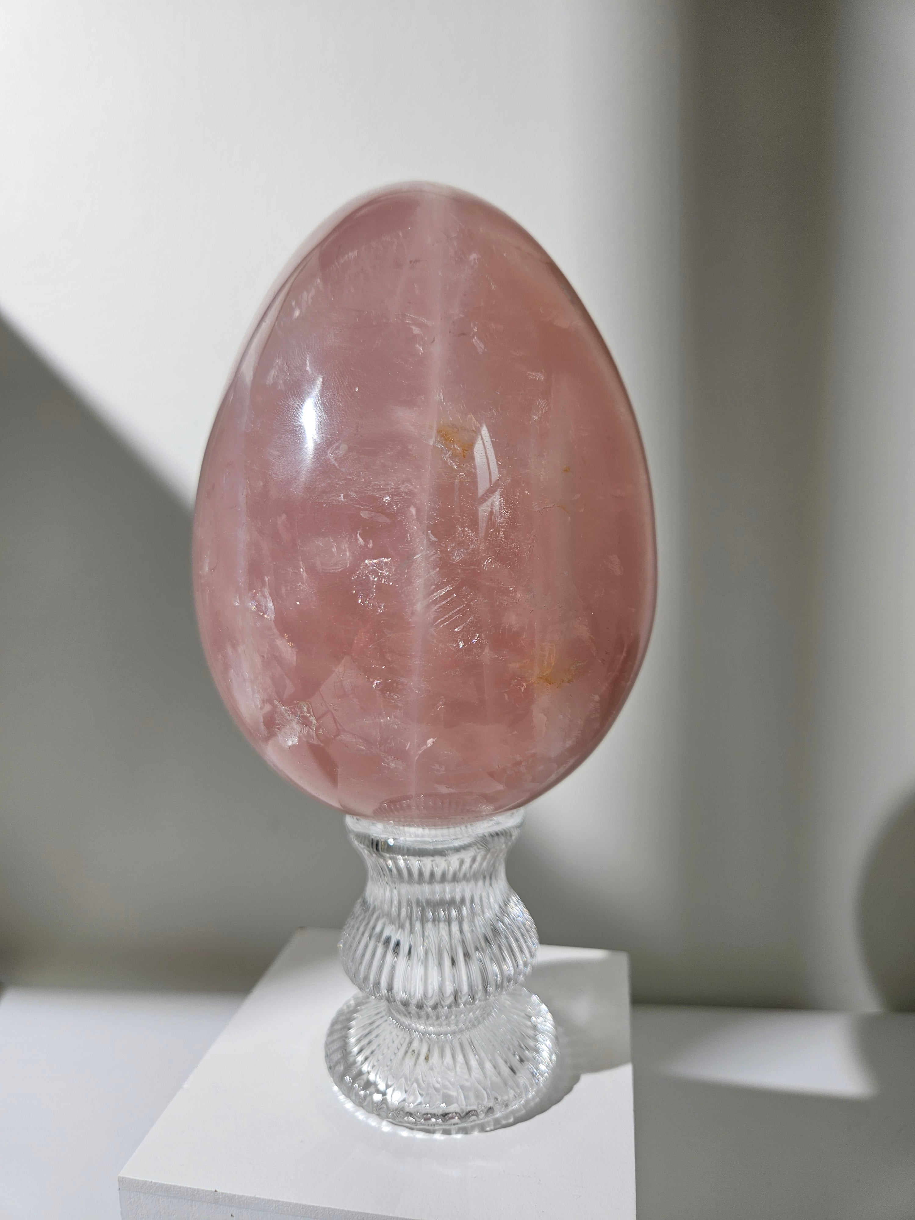 Rose Quartz Egg 002