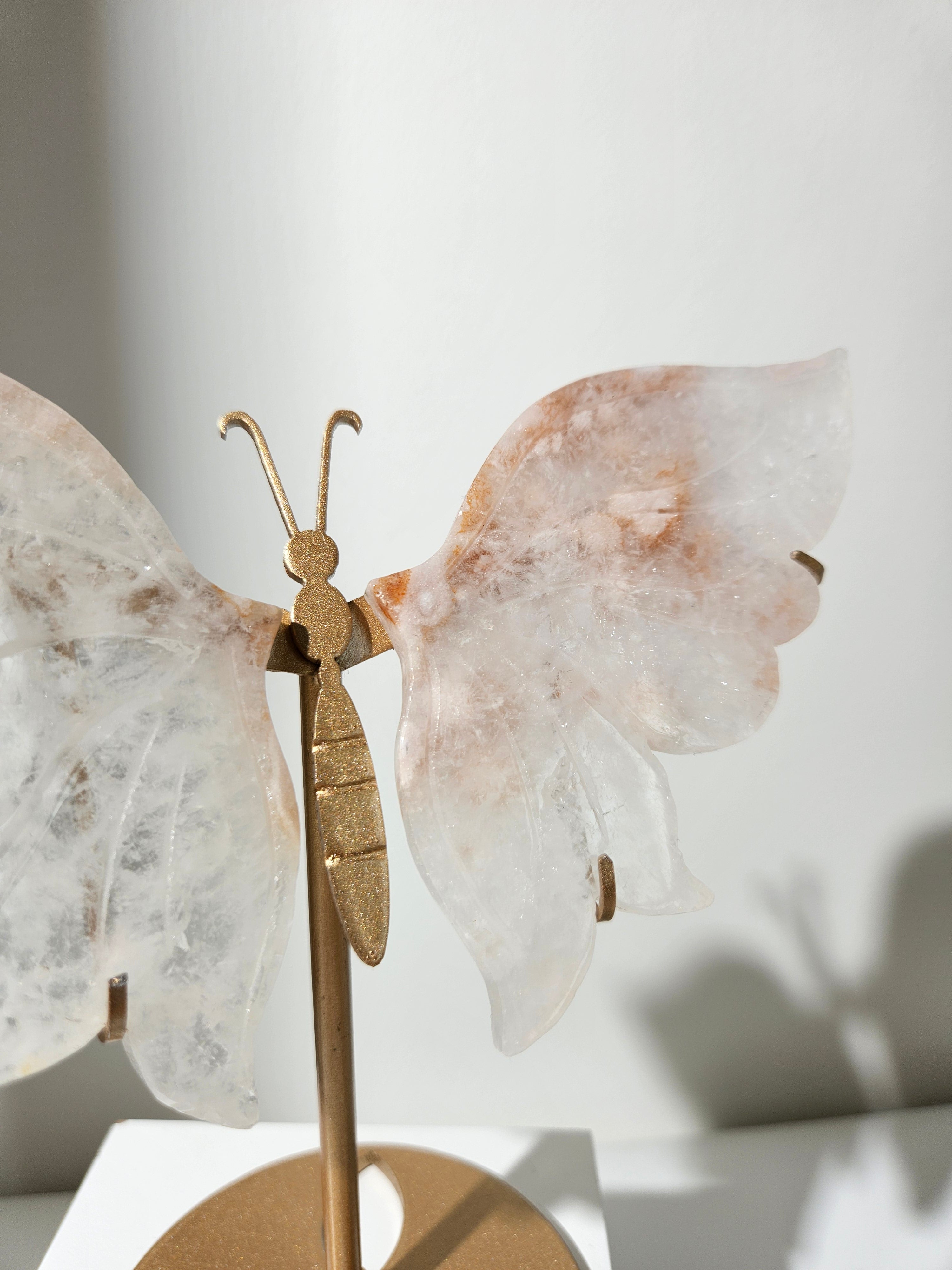 Pink Amethyst Butterfly 003
