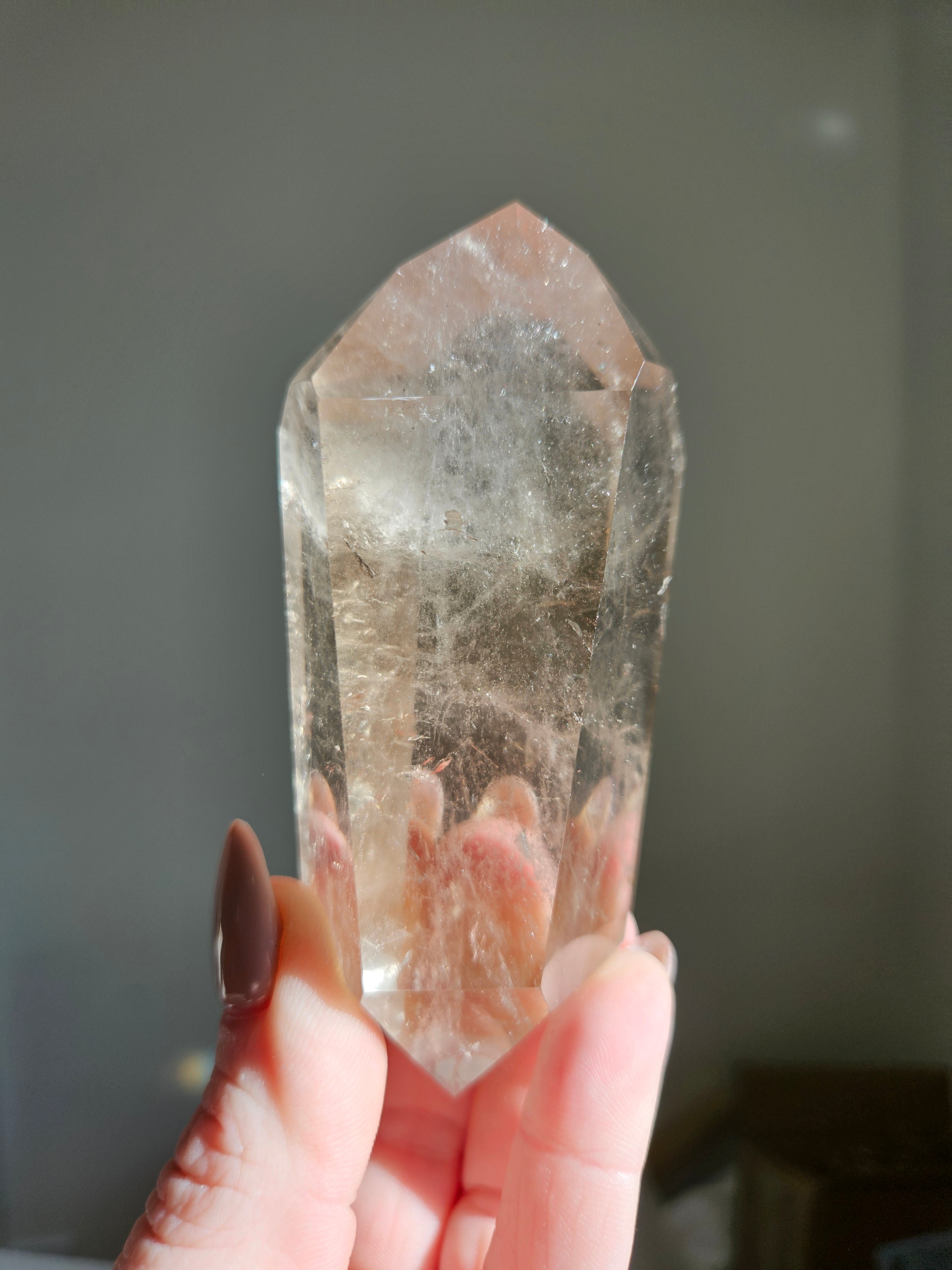 Smoky Quartz Wand 014