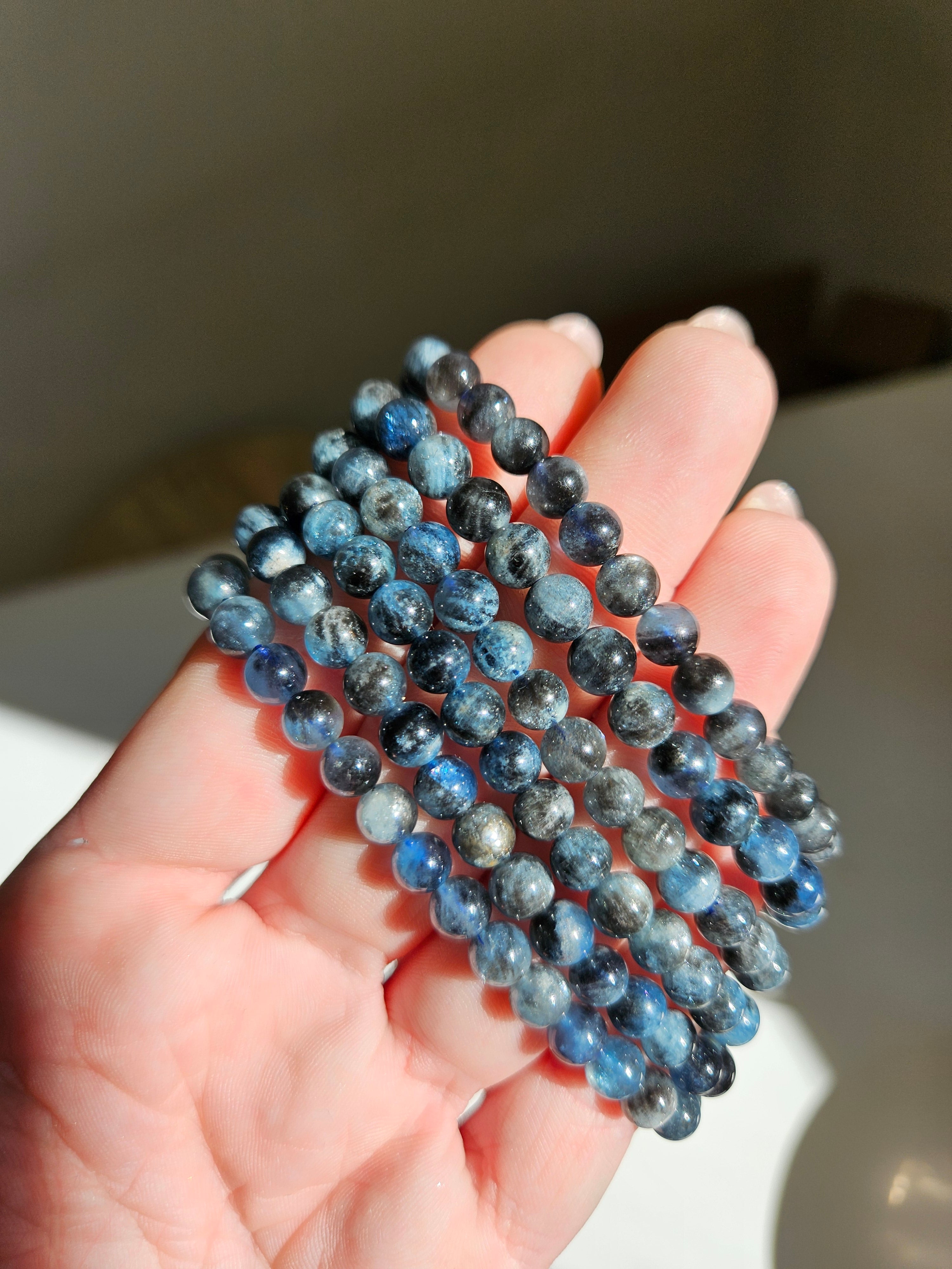 Devils Blue Aquamarine Bracelet | 6mm