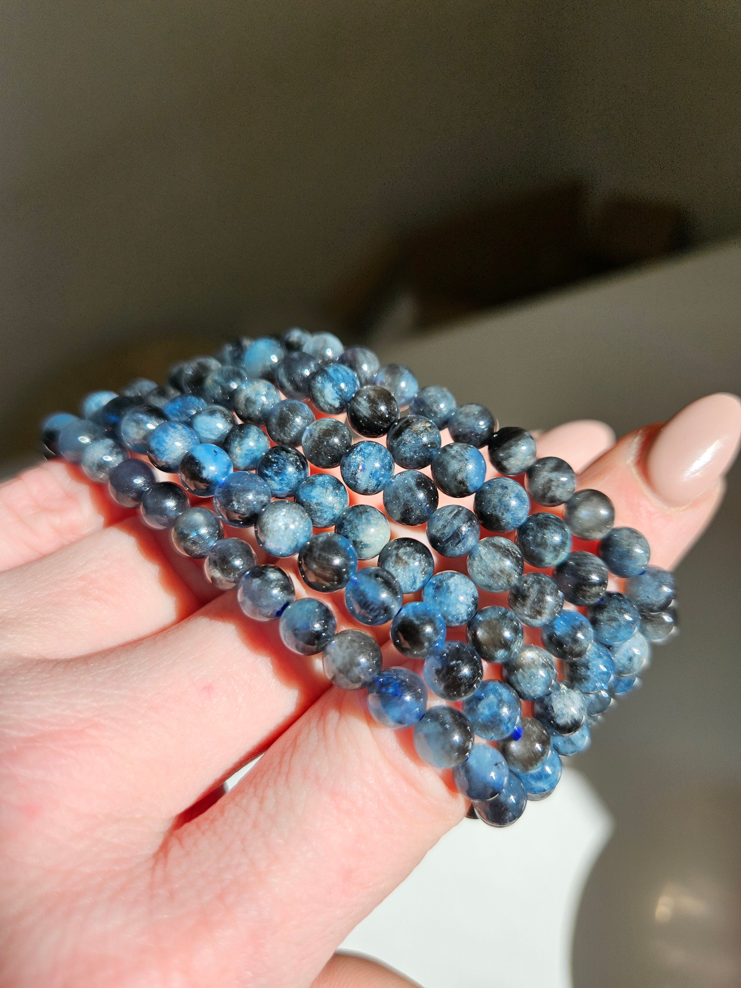 Devils Blue Aquamarine Bracelet | 6mm