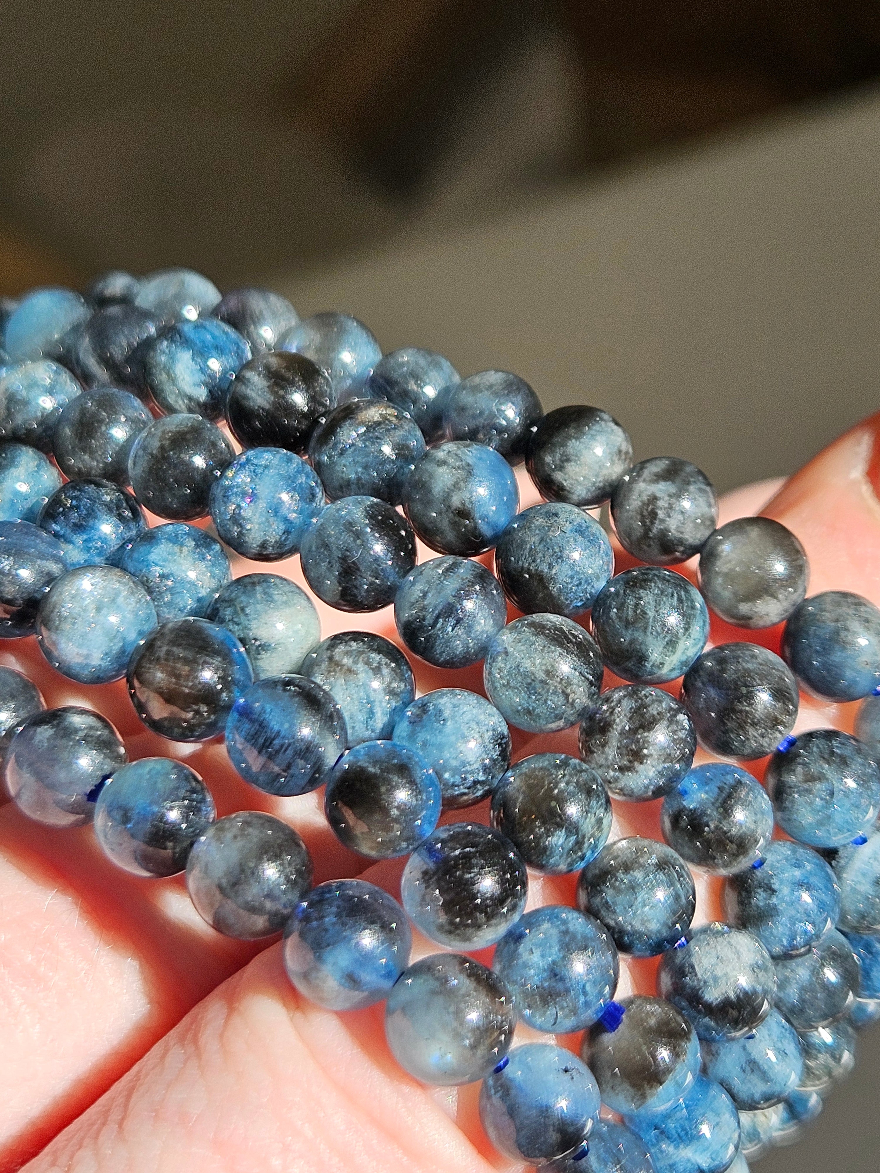 Devils Blue Aquamarine Bracelet | 6mm