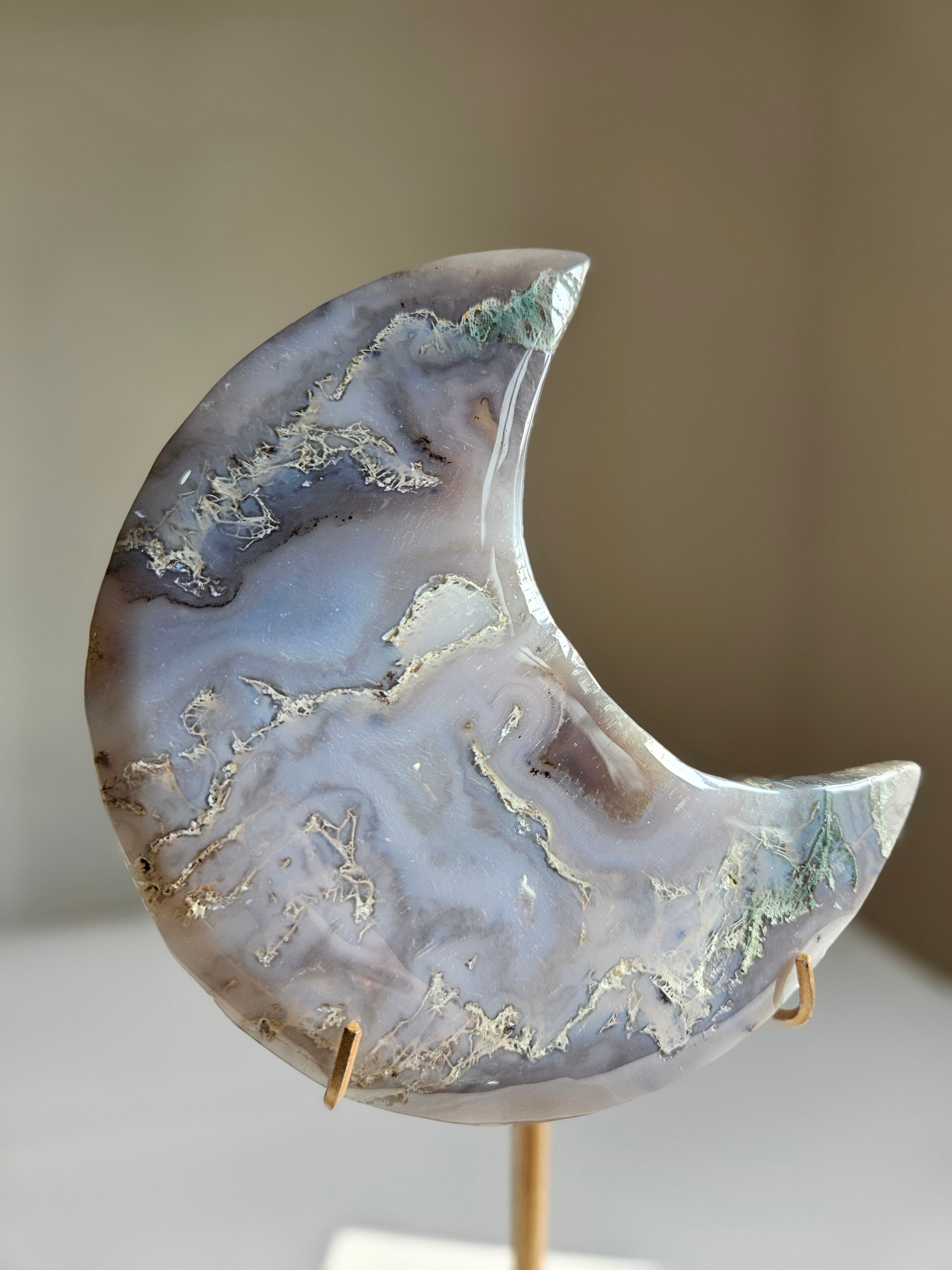 Moss Agate Moon 001