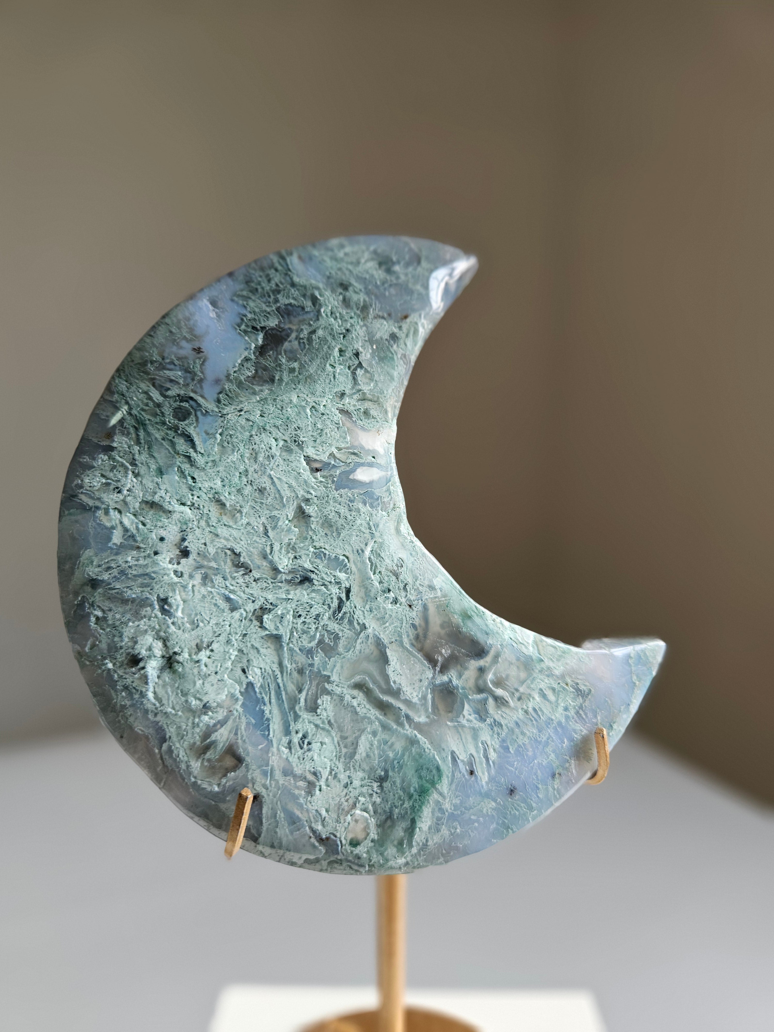 Moss Agate Moon 003