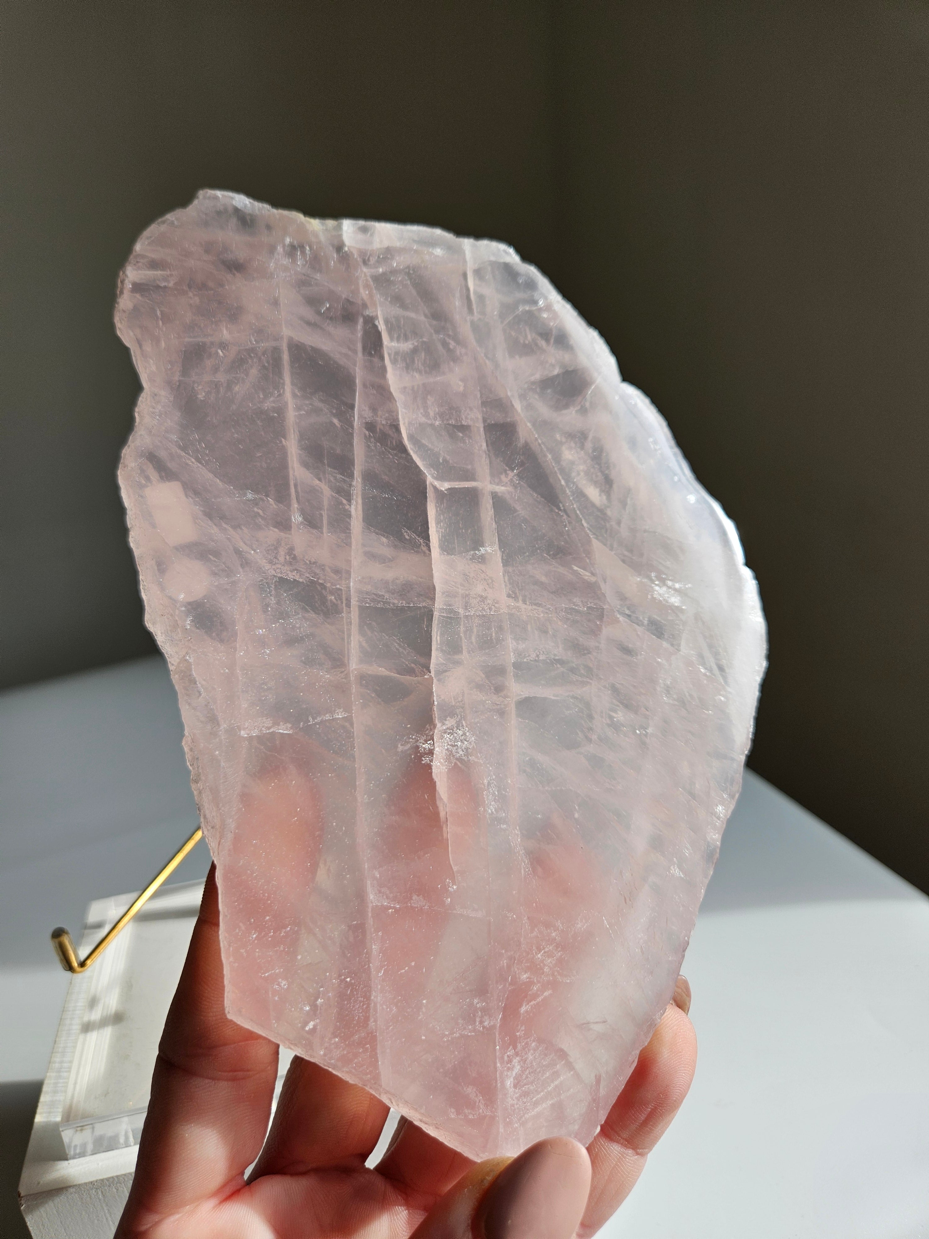 Rose Quartz Slab 001