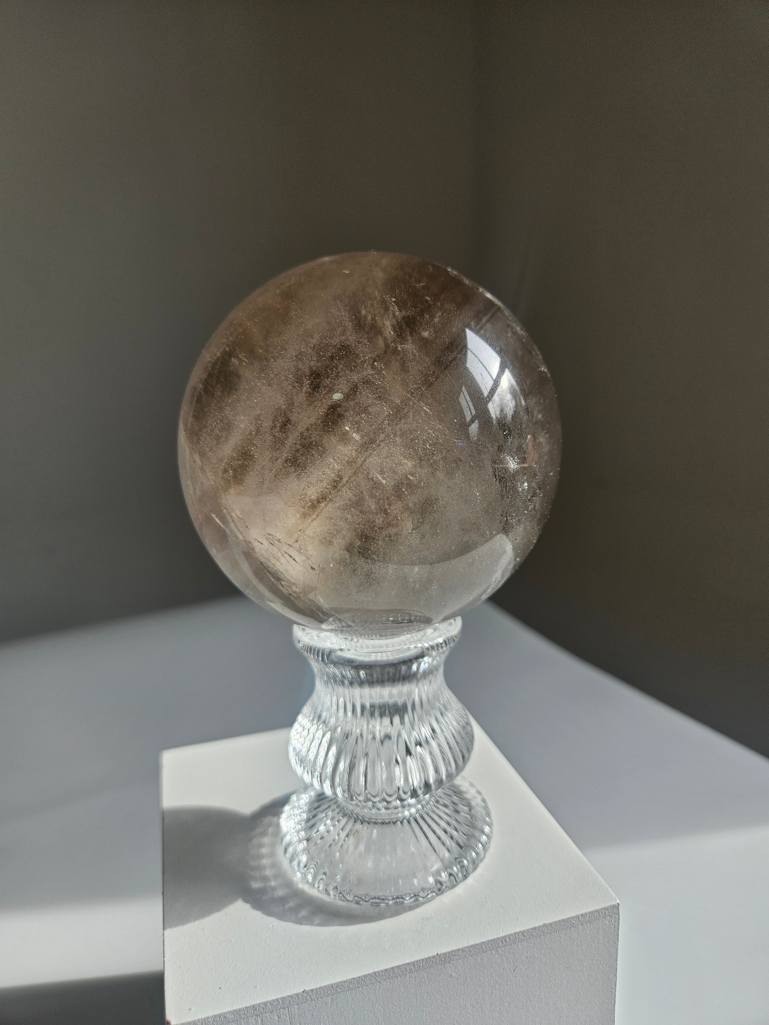Smoky Quartz Sphere 003