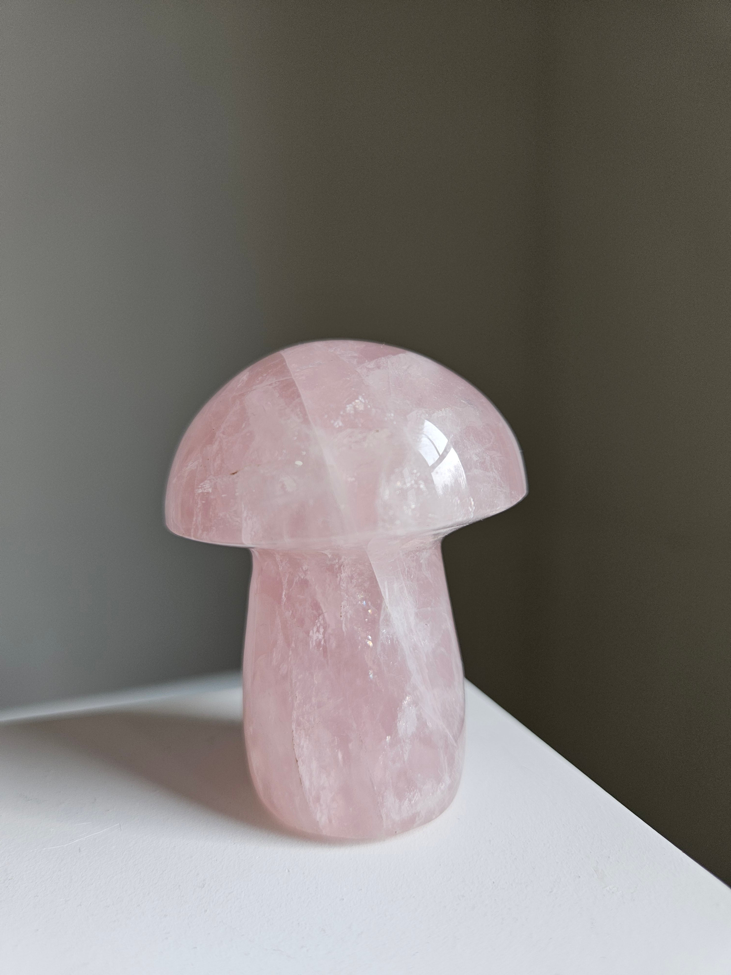 Rose Quartz Mushroom 003