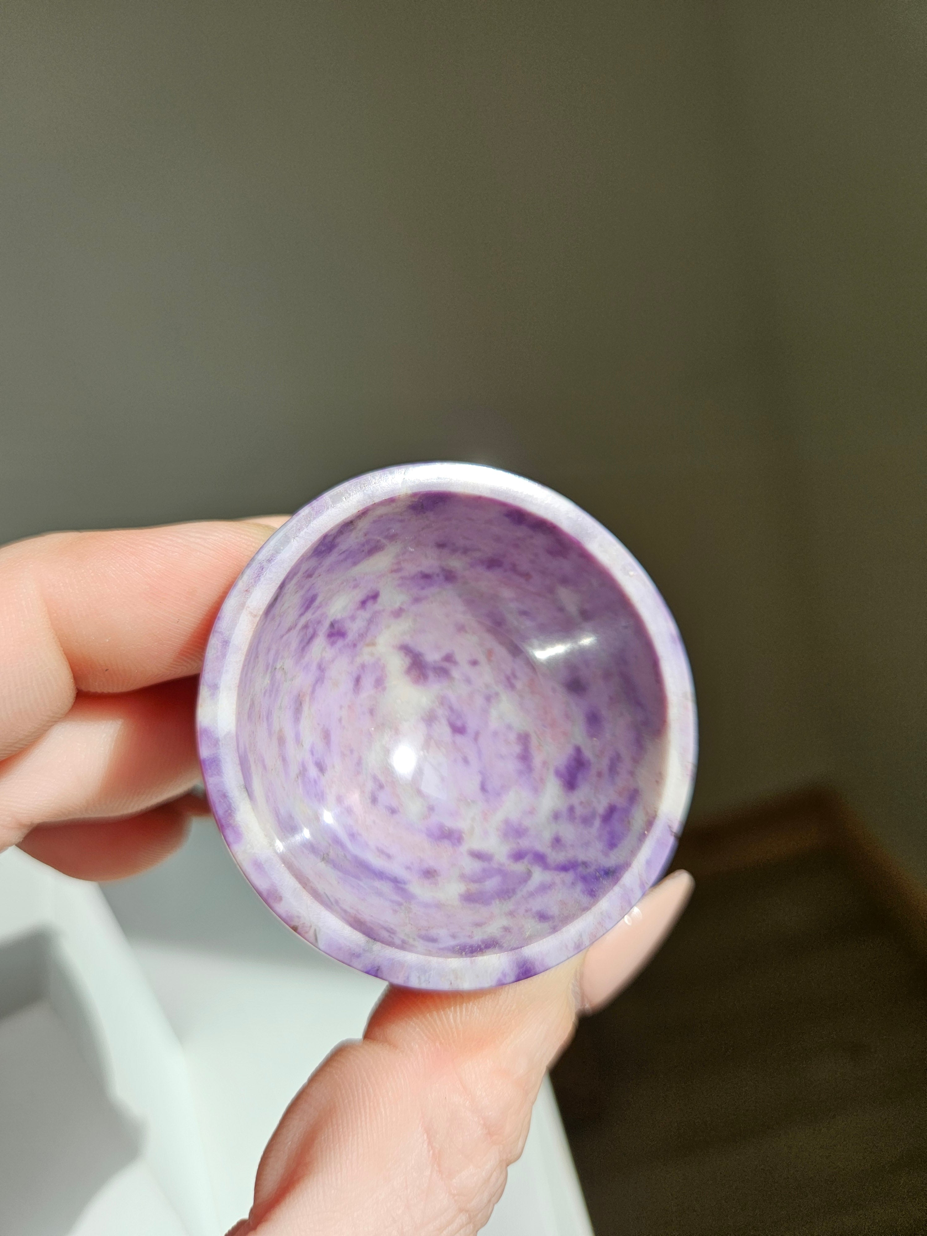 Lavender Jade Mini Bowl 005