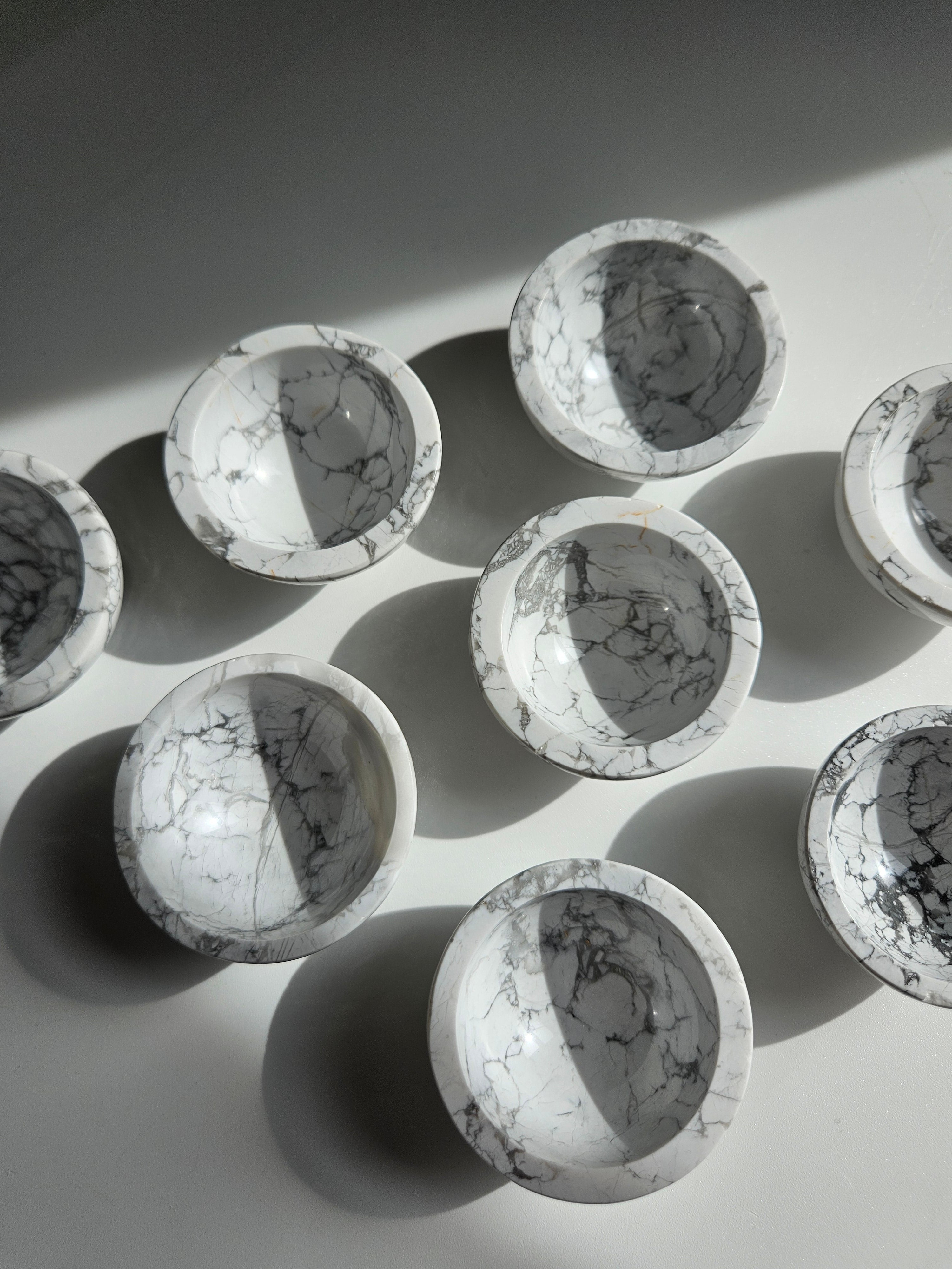 White Howlite Bowl 001