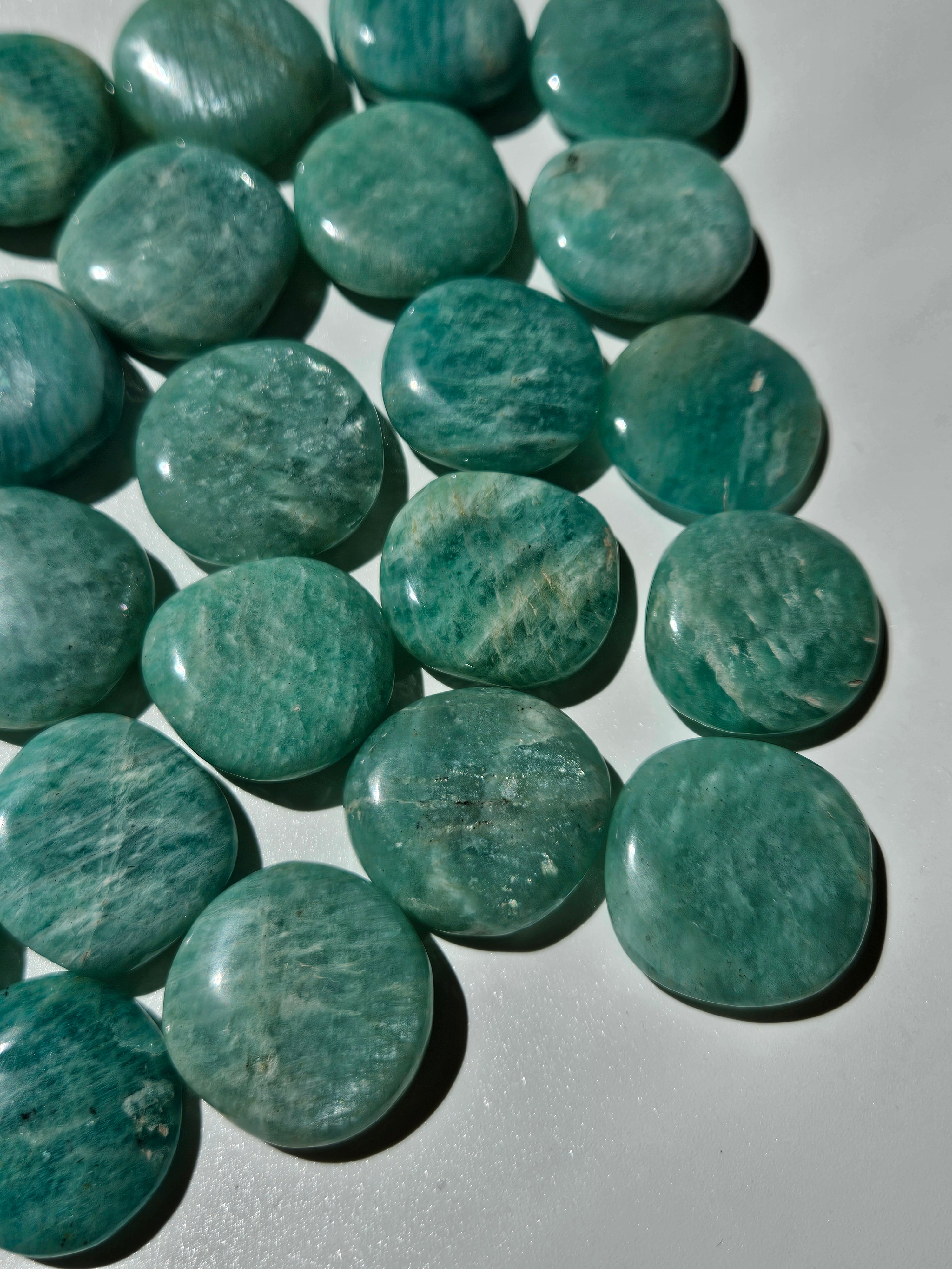 Dark Amazonite Mini Flat