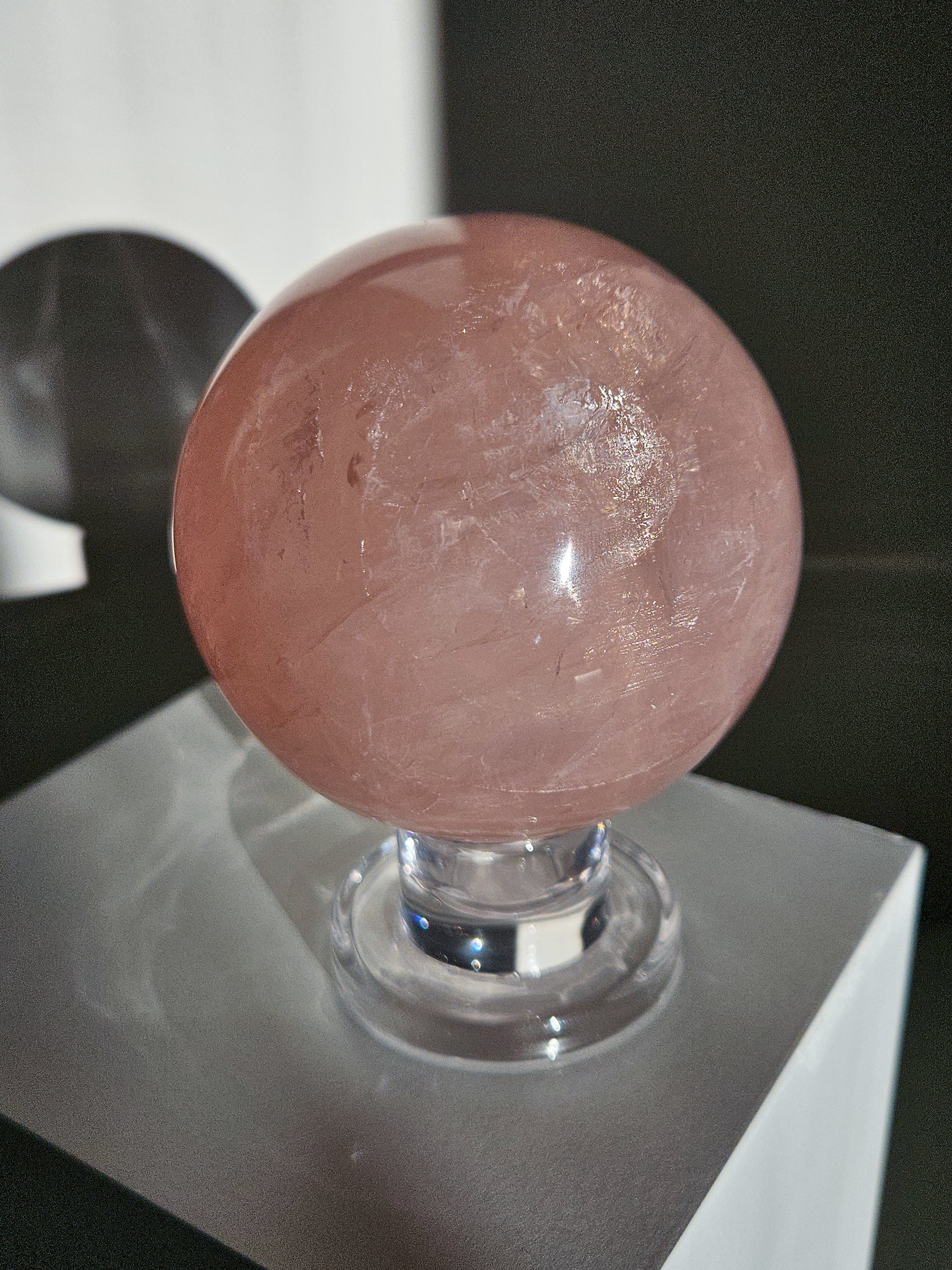 Rose Quartz Sphere 002