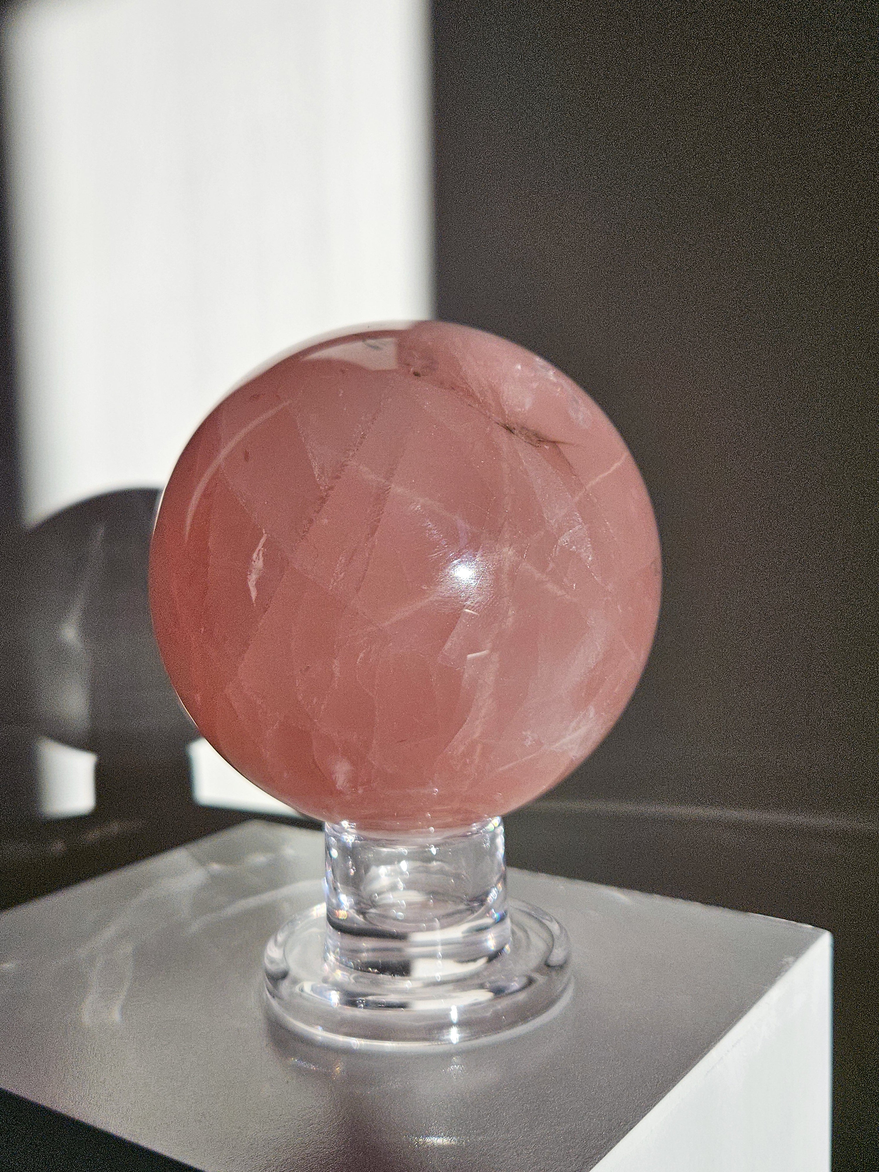 Rose Quartz Sphere 003